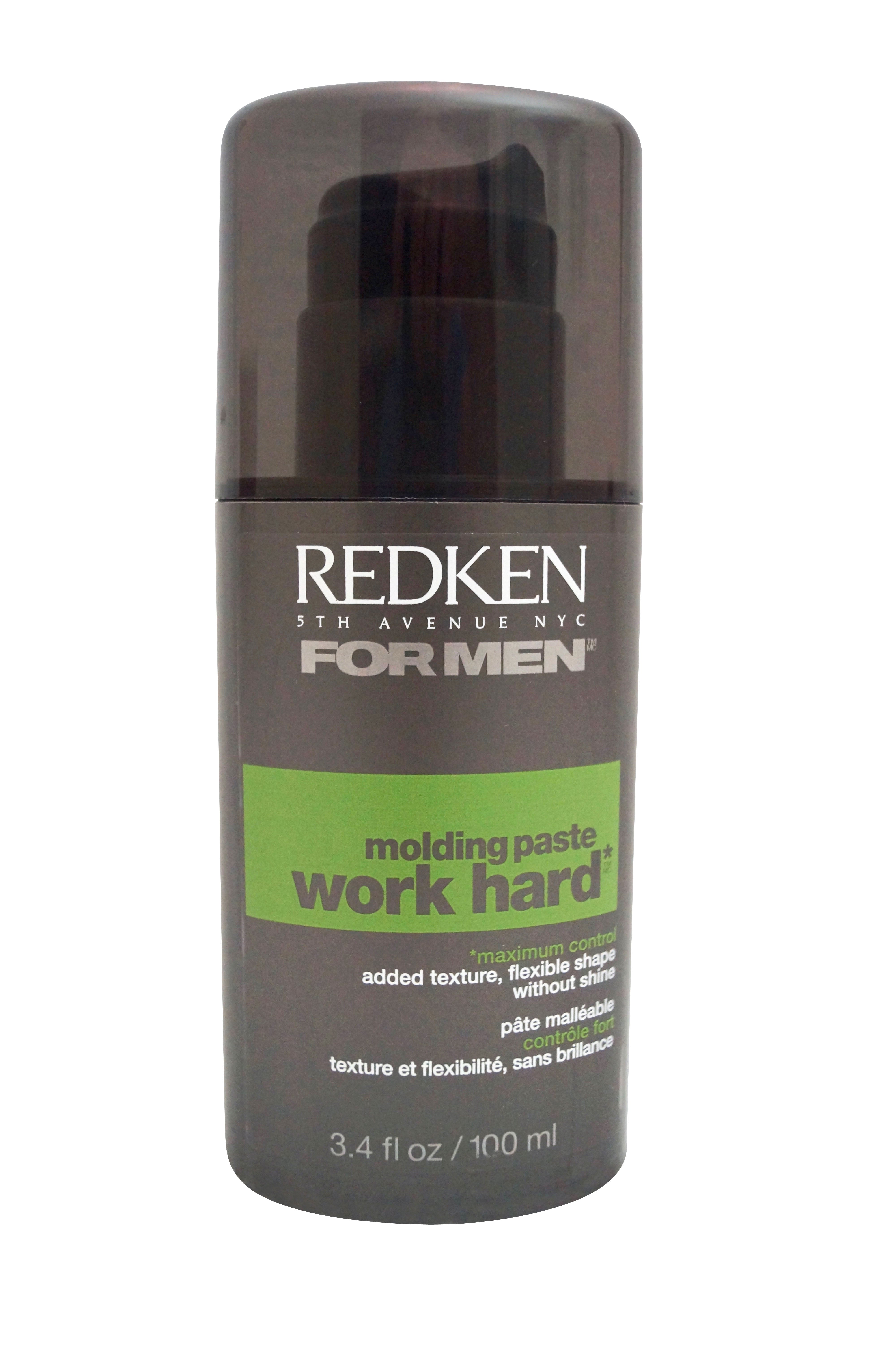 Redken Work Hard Molding Paste 3.4 oz