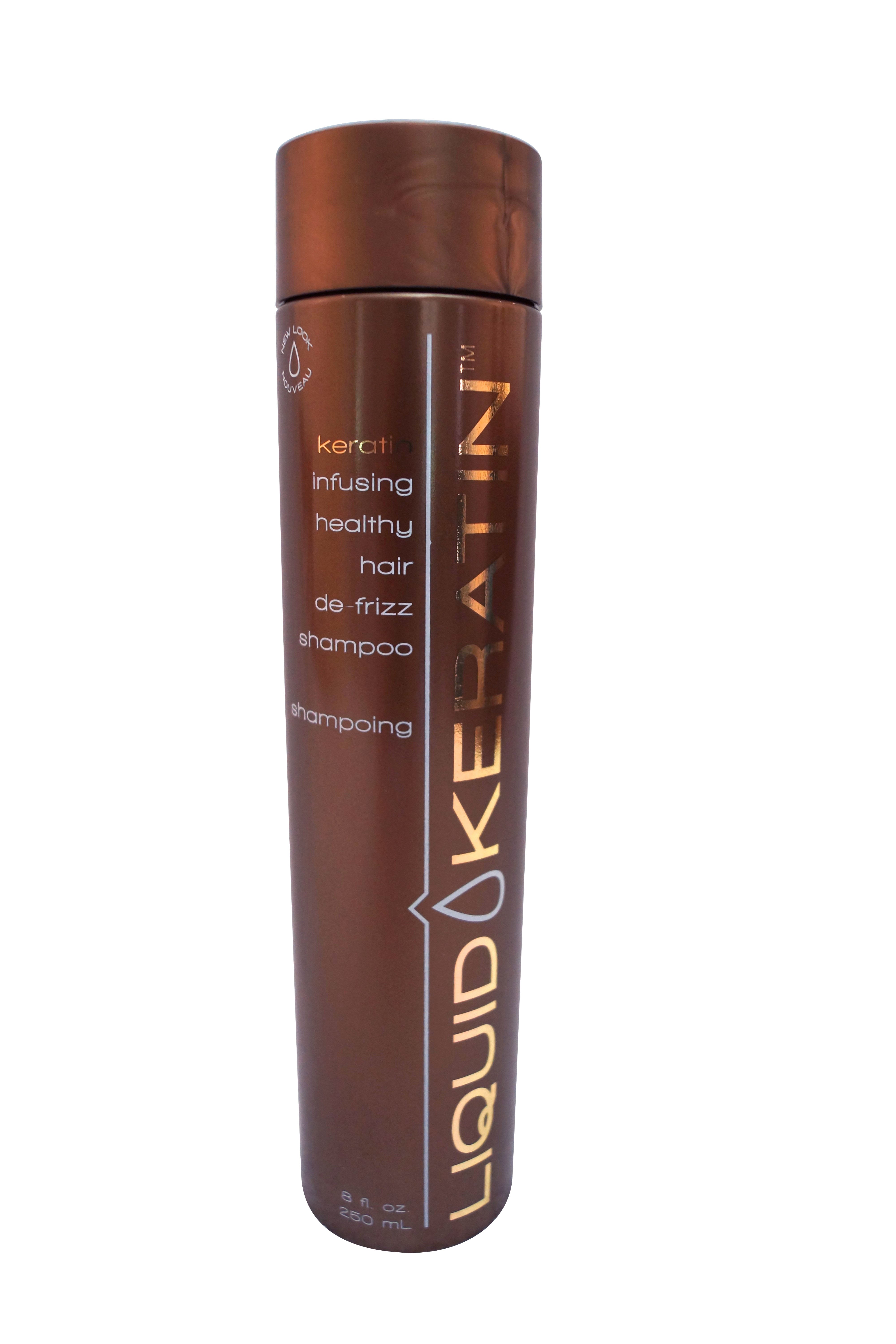 Liquid Keratin Infusing Healthy Hair De-Frizz Shampoo 8 oz