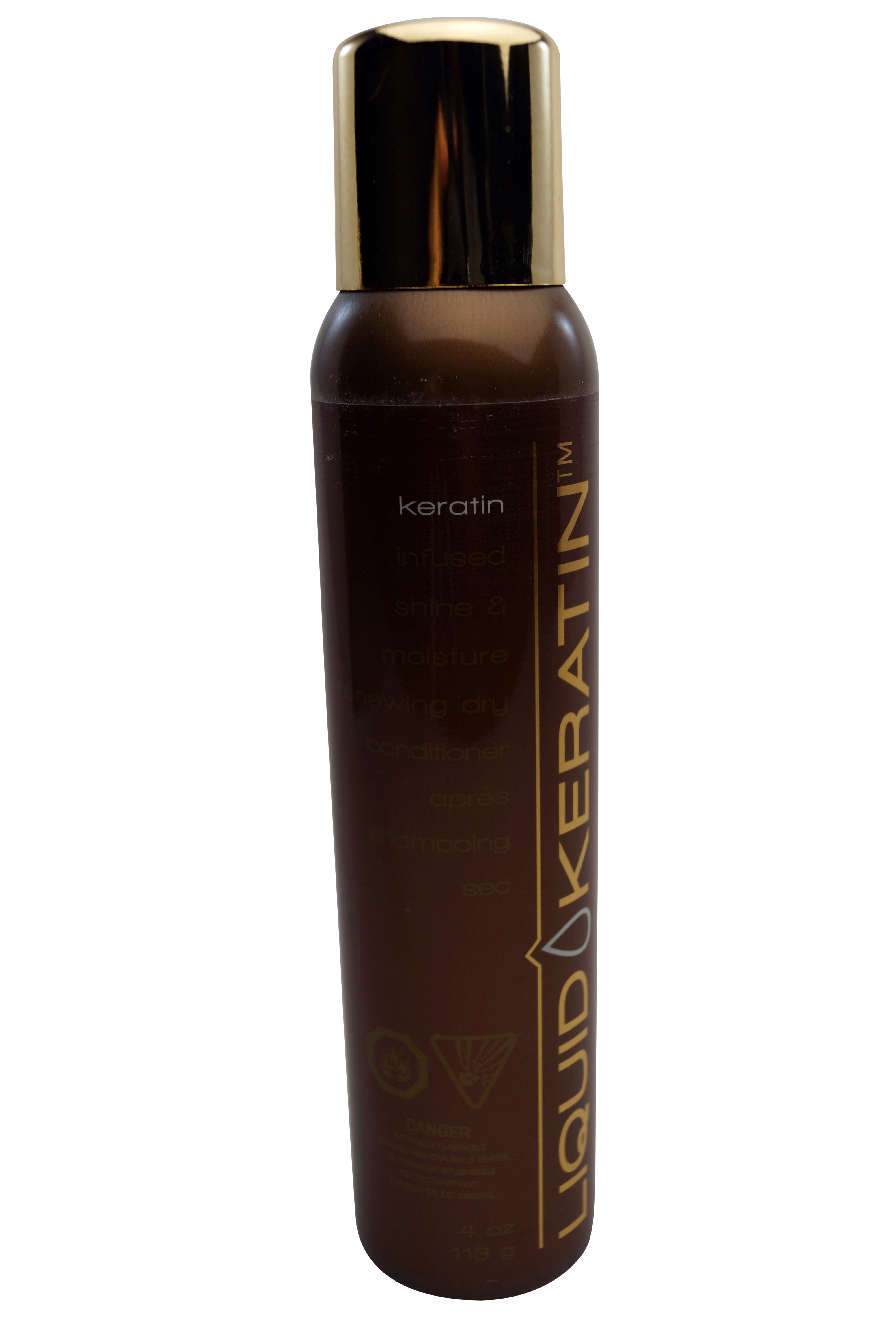 Liquid Keratin Keratin Infused Volumizing Revitalize Dry Shampoo Spray 4 oz