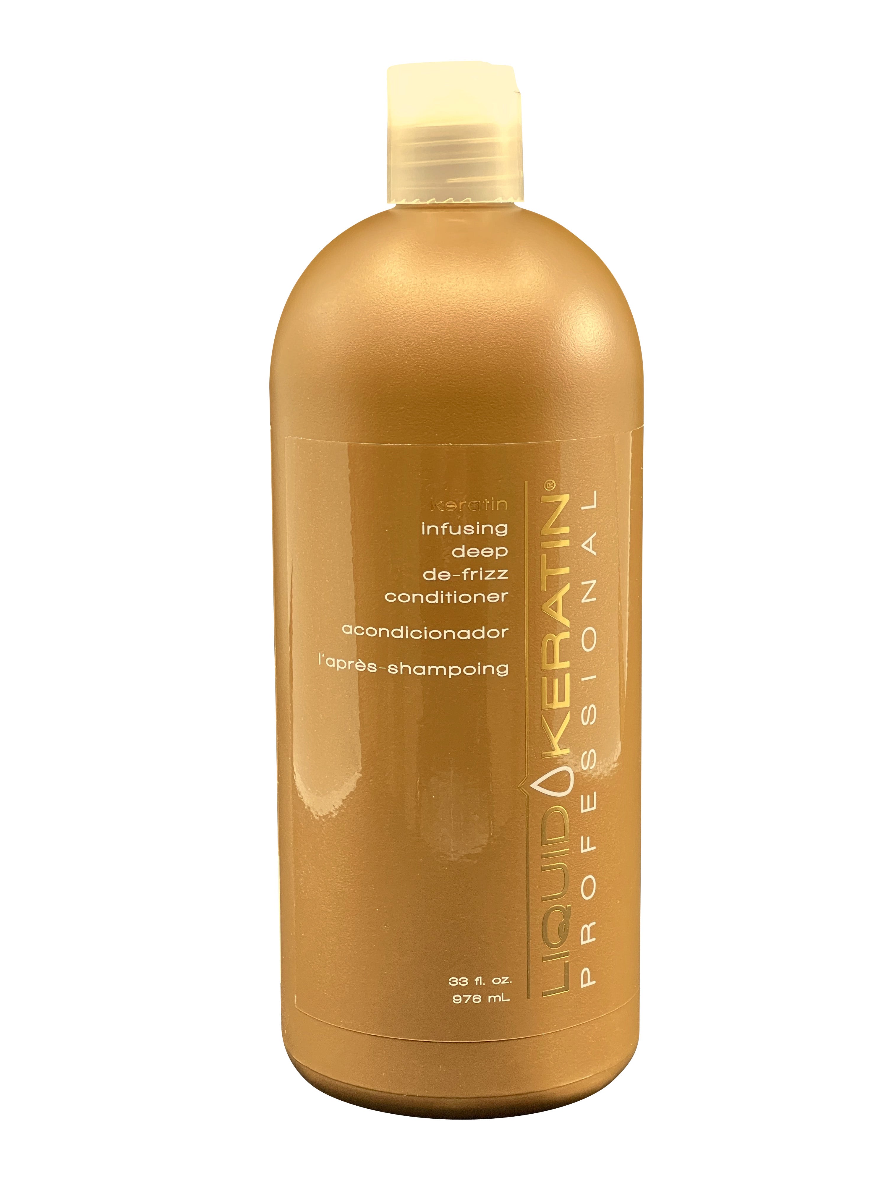 Liquid Keratin Professional Keratin Infusing Deep De-Frizz Conditioner 33 oz