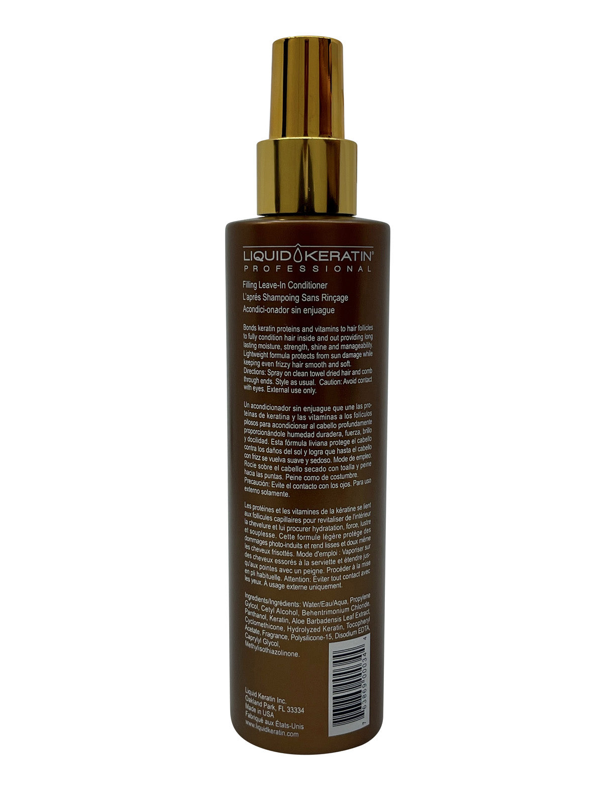 Liquid Keratin Filling leave in Conditioner 6.7 OZ