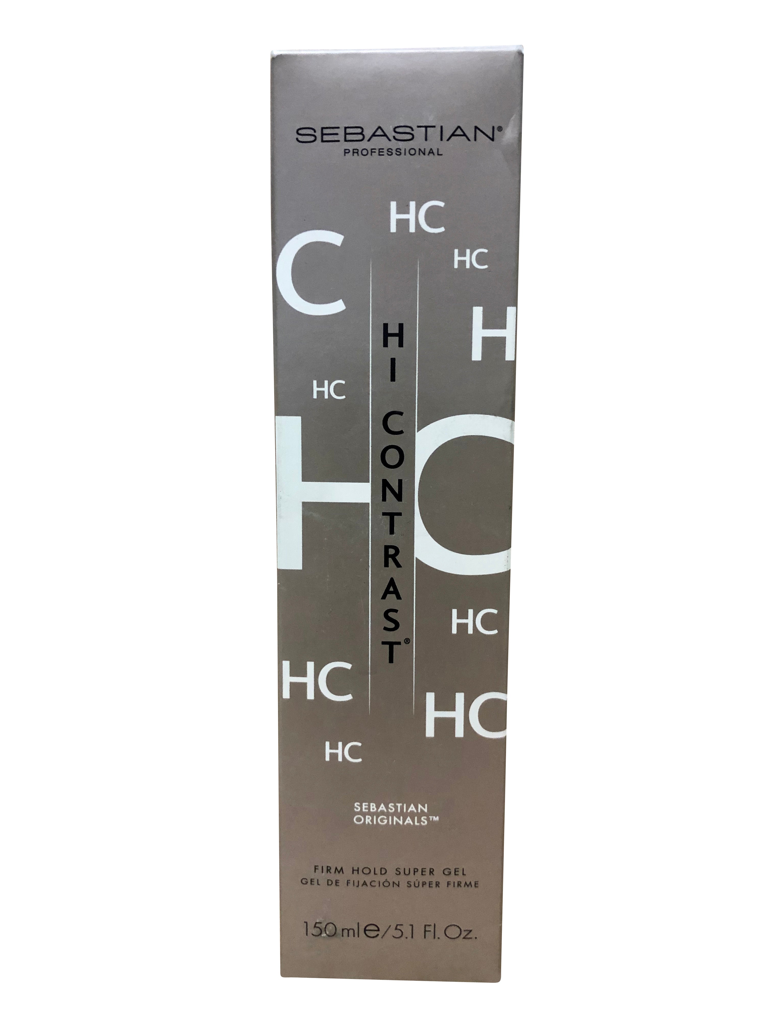 Sebastian Hi Contrast Firm Hold Gel 5.1 OZ