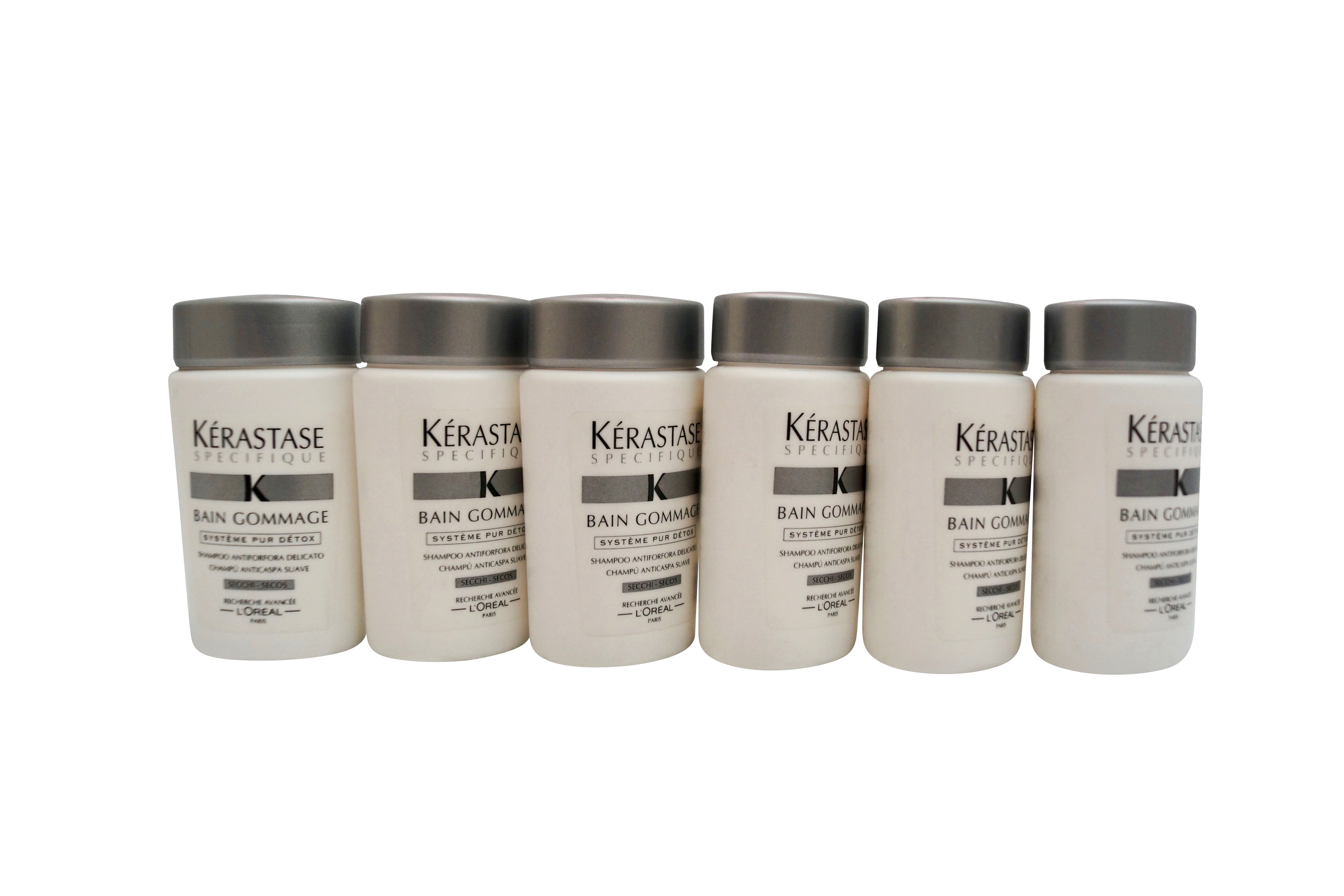 Kerastase Bain Gommage Travel Size Shampoo Dry Hair 1 OZ  Set of 6