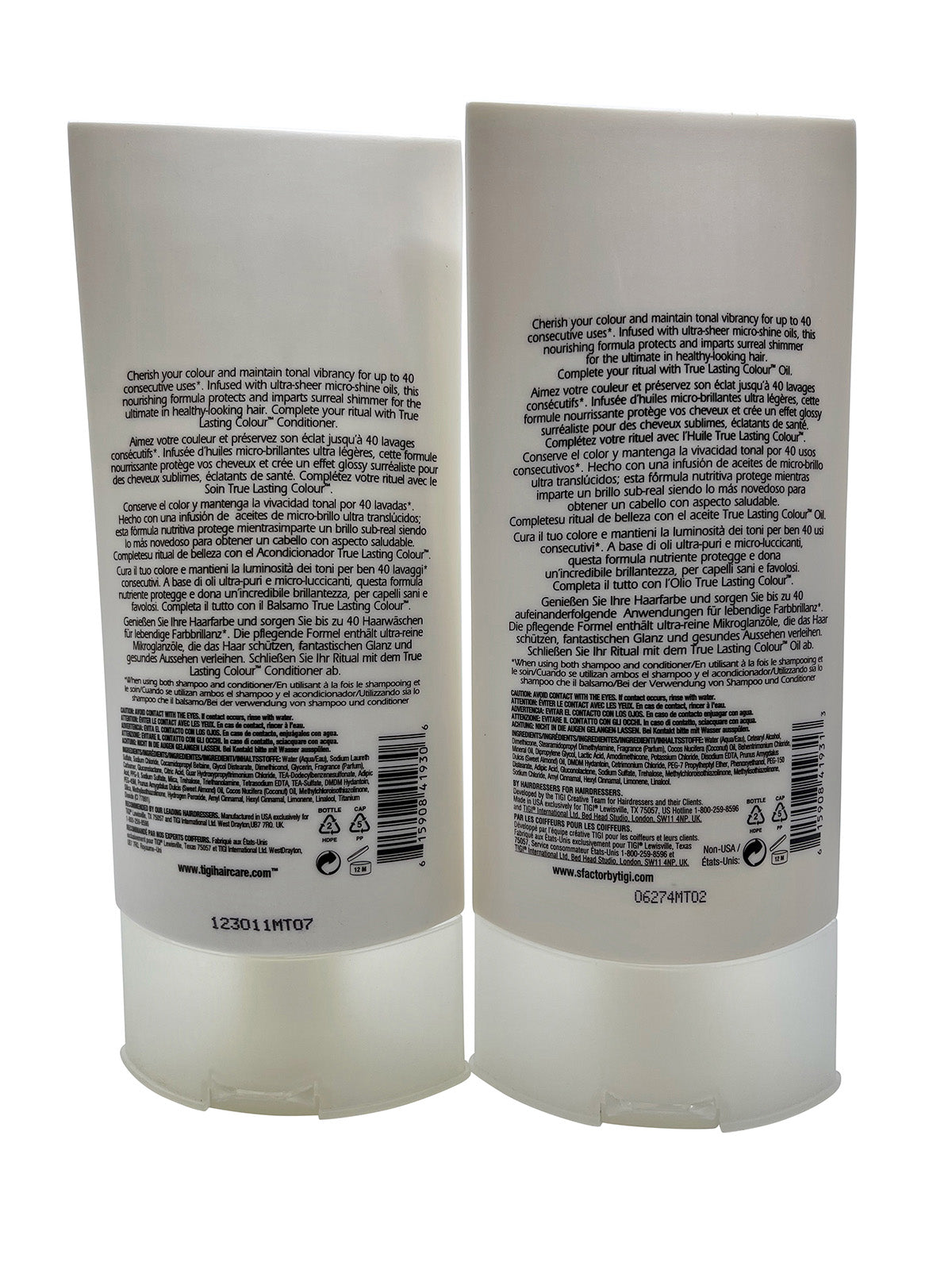 TIGI S Factor True Lasting Colour Shampoo & Conditioner Set 8.5 OZ Each