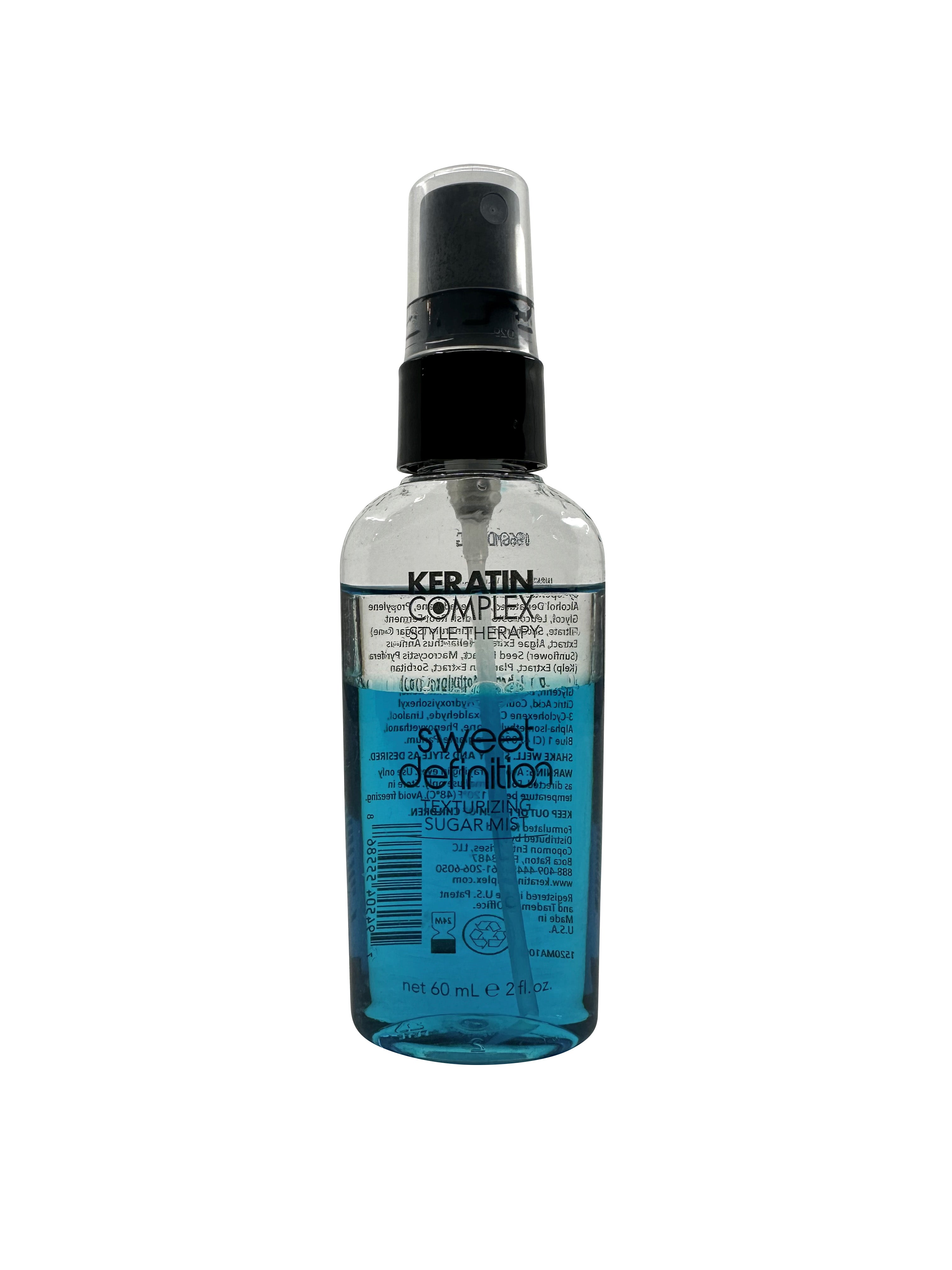 Keratin Complex Sweet Definition Texturizing Sugar Spray All Hair Types 2 OZ