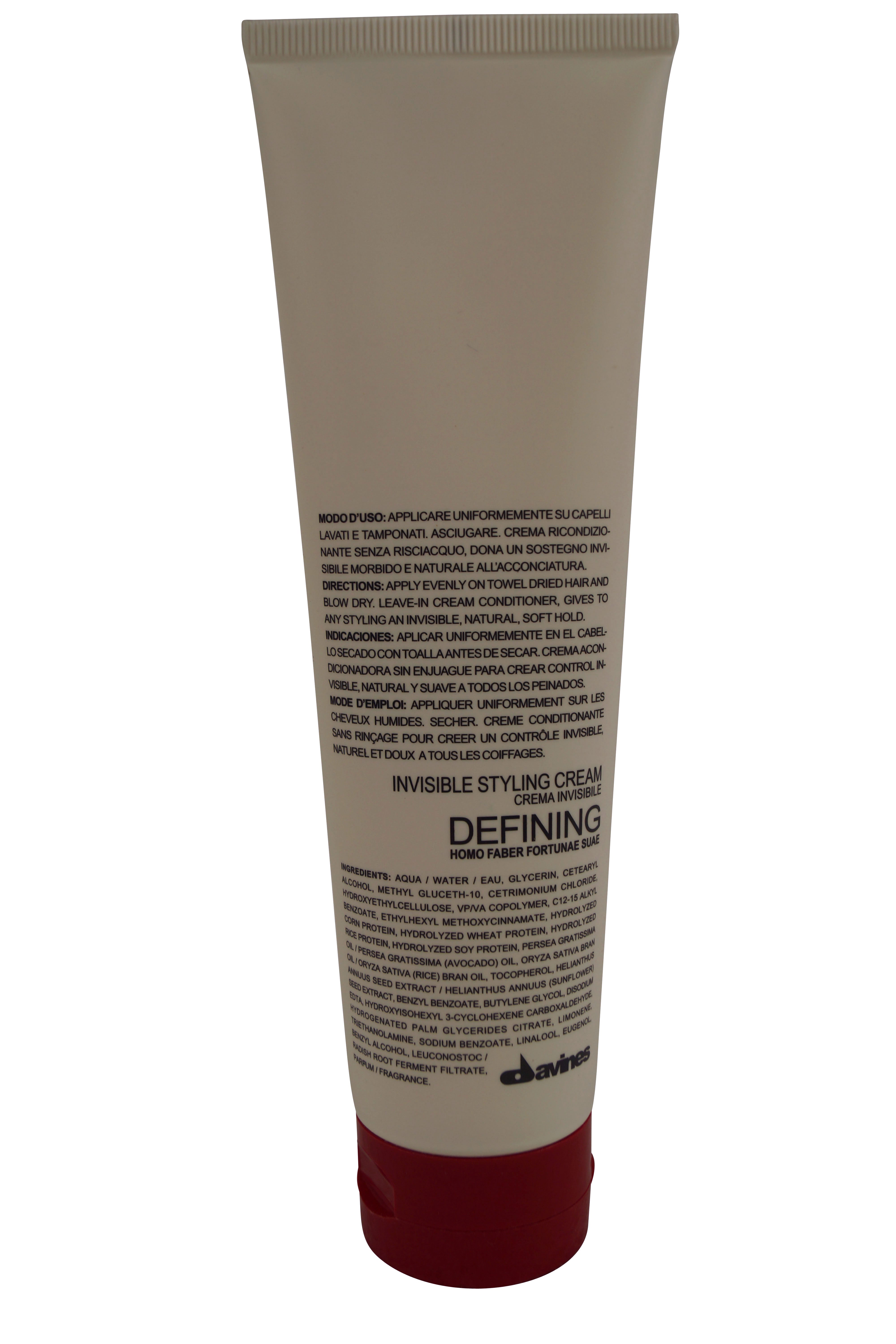 Davines Defining Invisible Styling Cream 5.07 oz