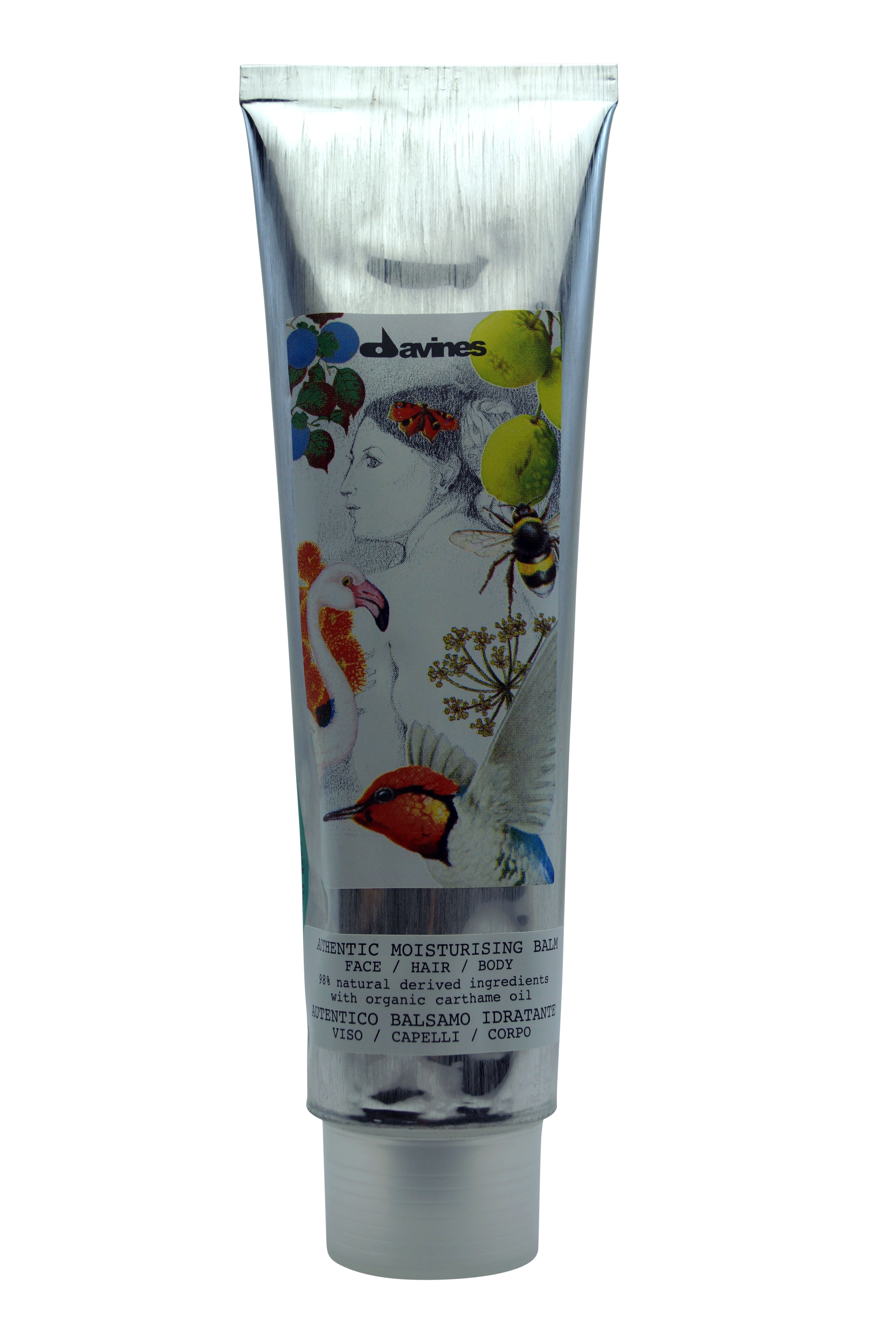 Davines Authentic Moisturising Balm for Face Hair Body 150 ml