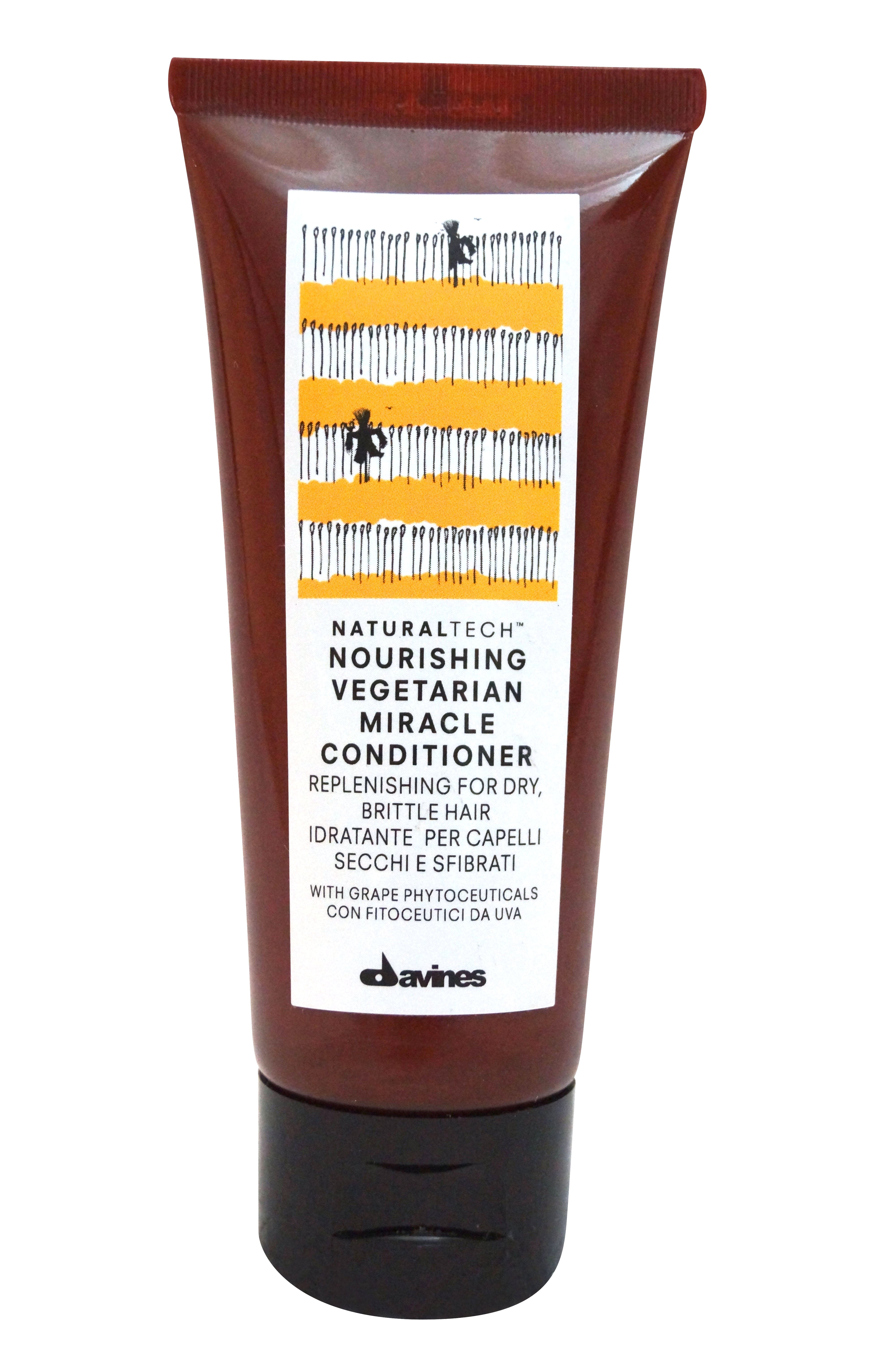 Davines Natural Tech Nourishing Vegetarian Miracle Conditioner 2.02 oz