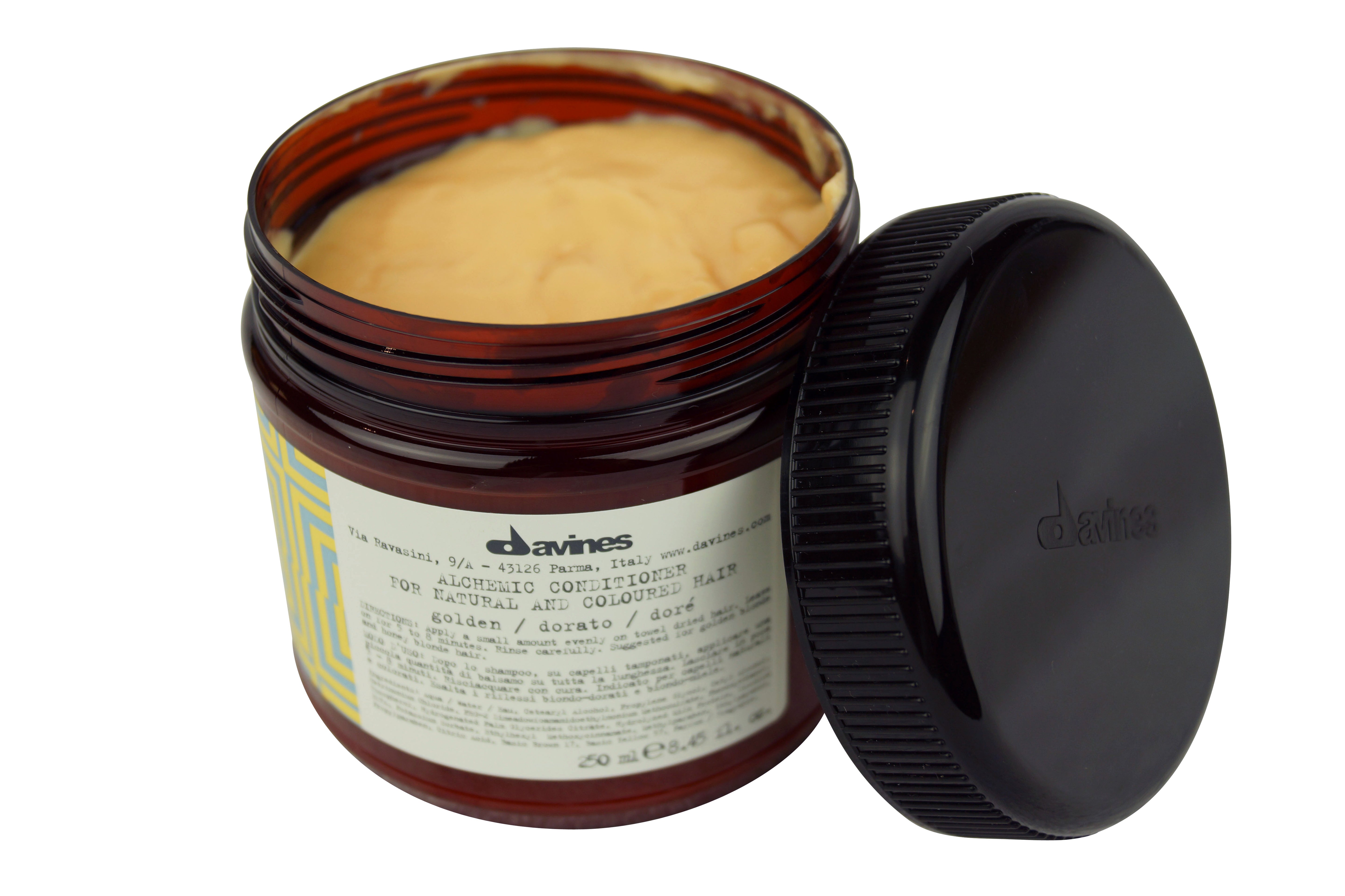 Davines Alchemic Golden Conditioner for Natural and Coloured Hair 8.45 oz