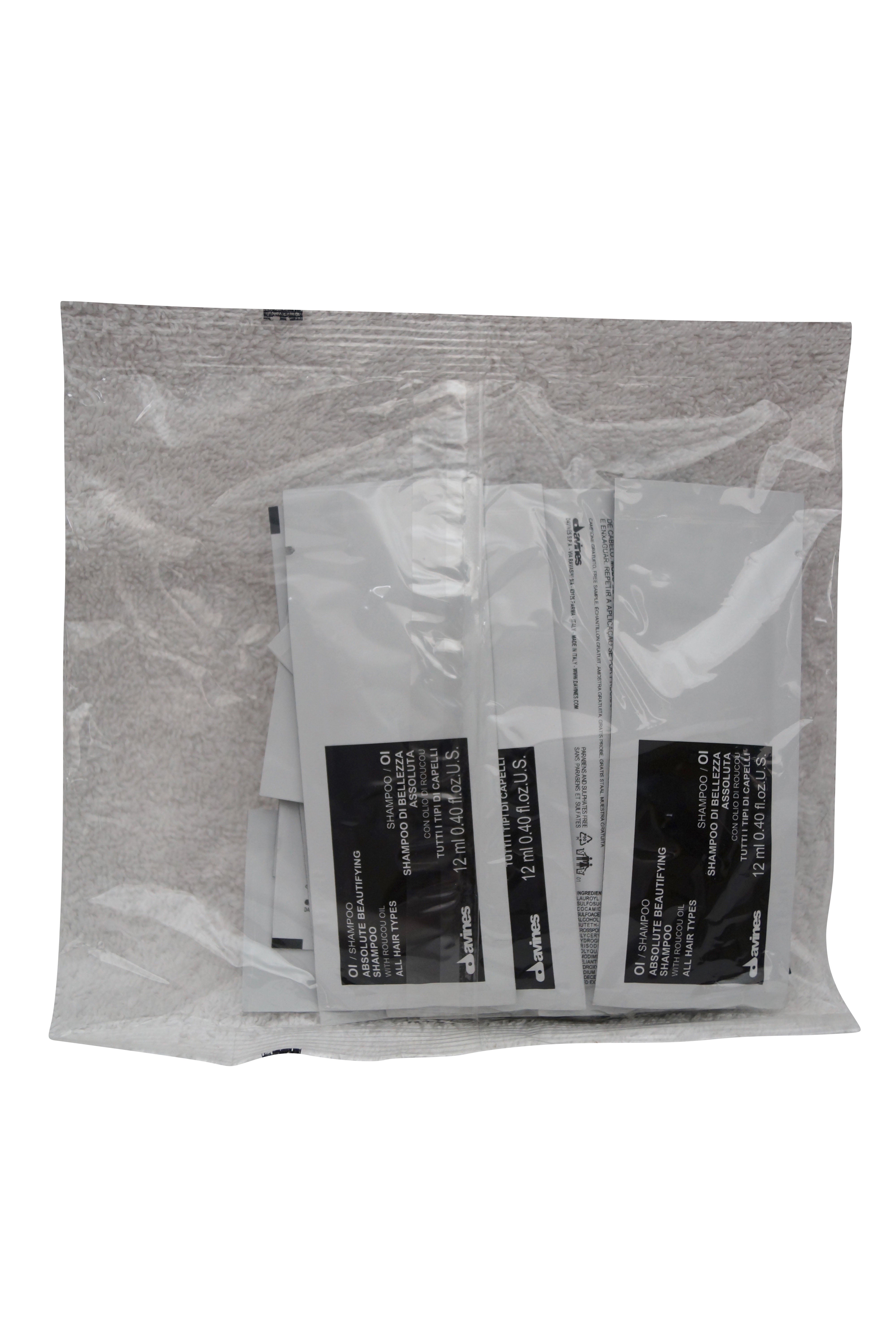 Davines IO Absolute Beautifying Shampoo Sachet Kit for Unisex