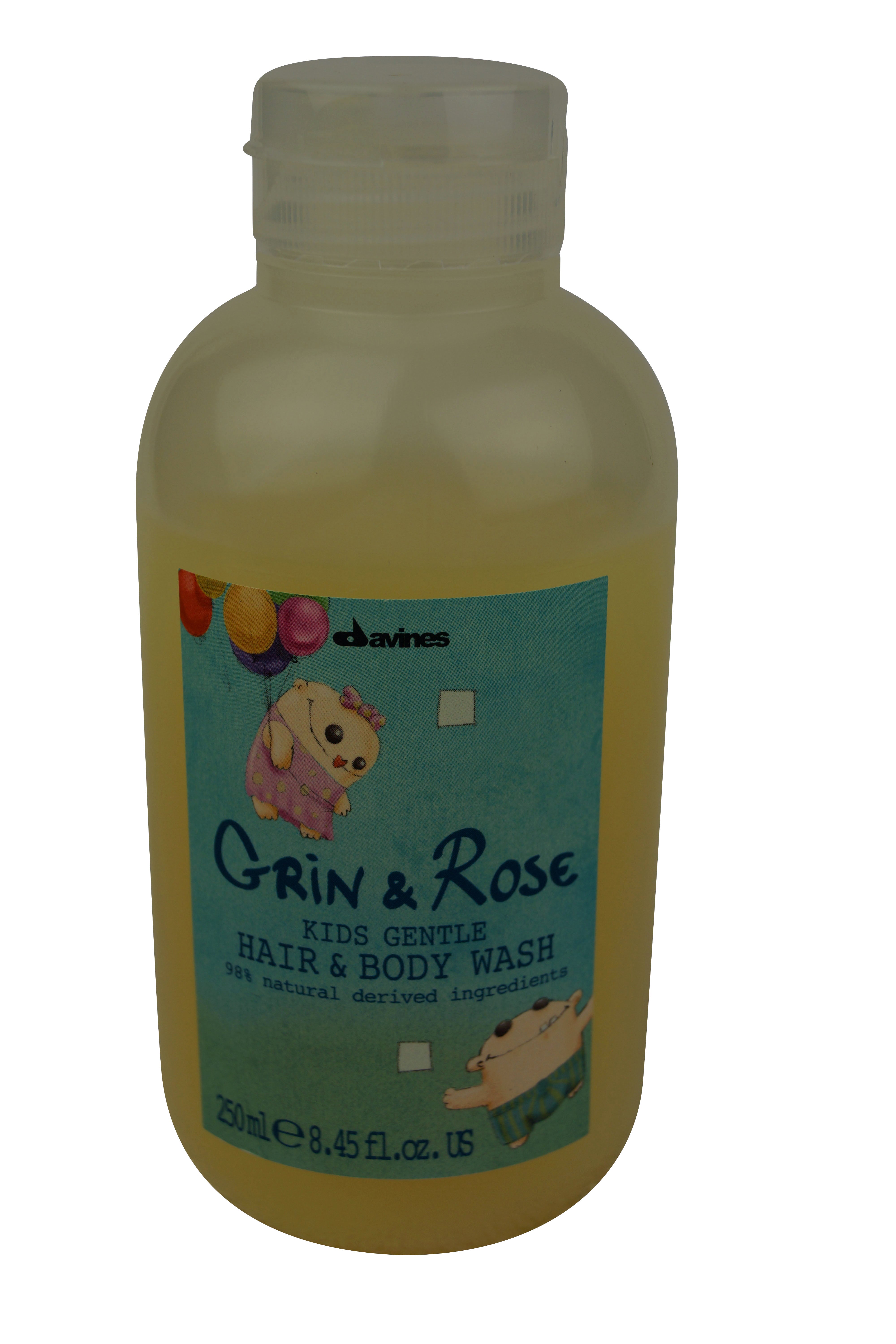 Davines Grin & Rose Kids Gentle Hair and Body Wash 8.45 oz