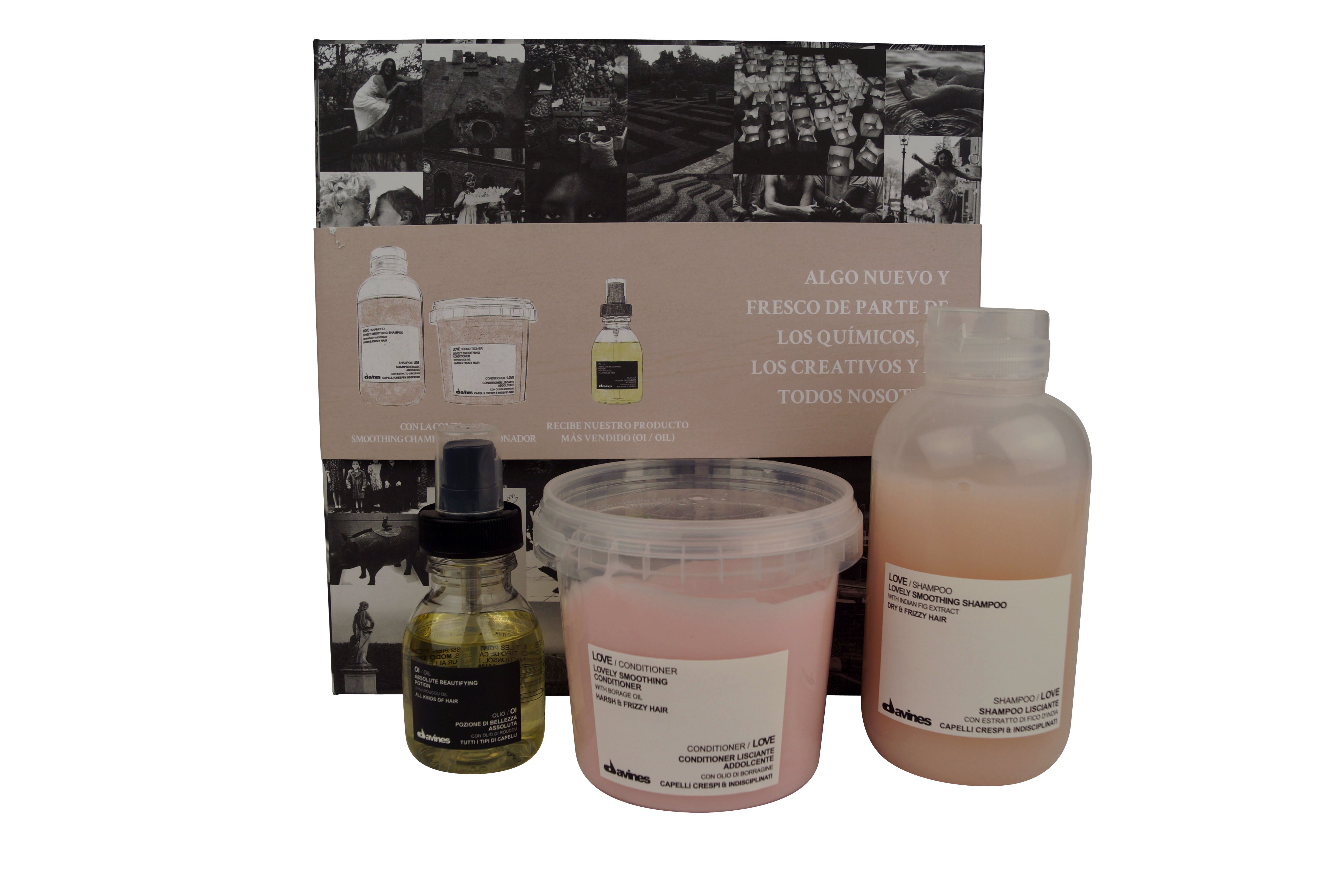 Davines Love Set for Dry Frizzy Hair