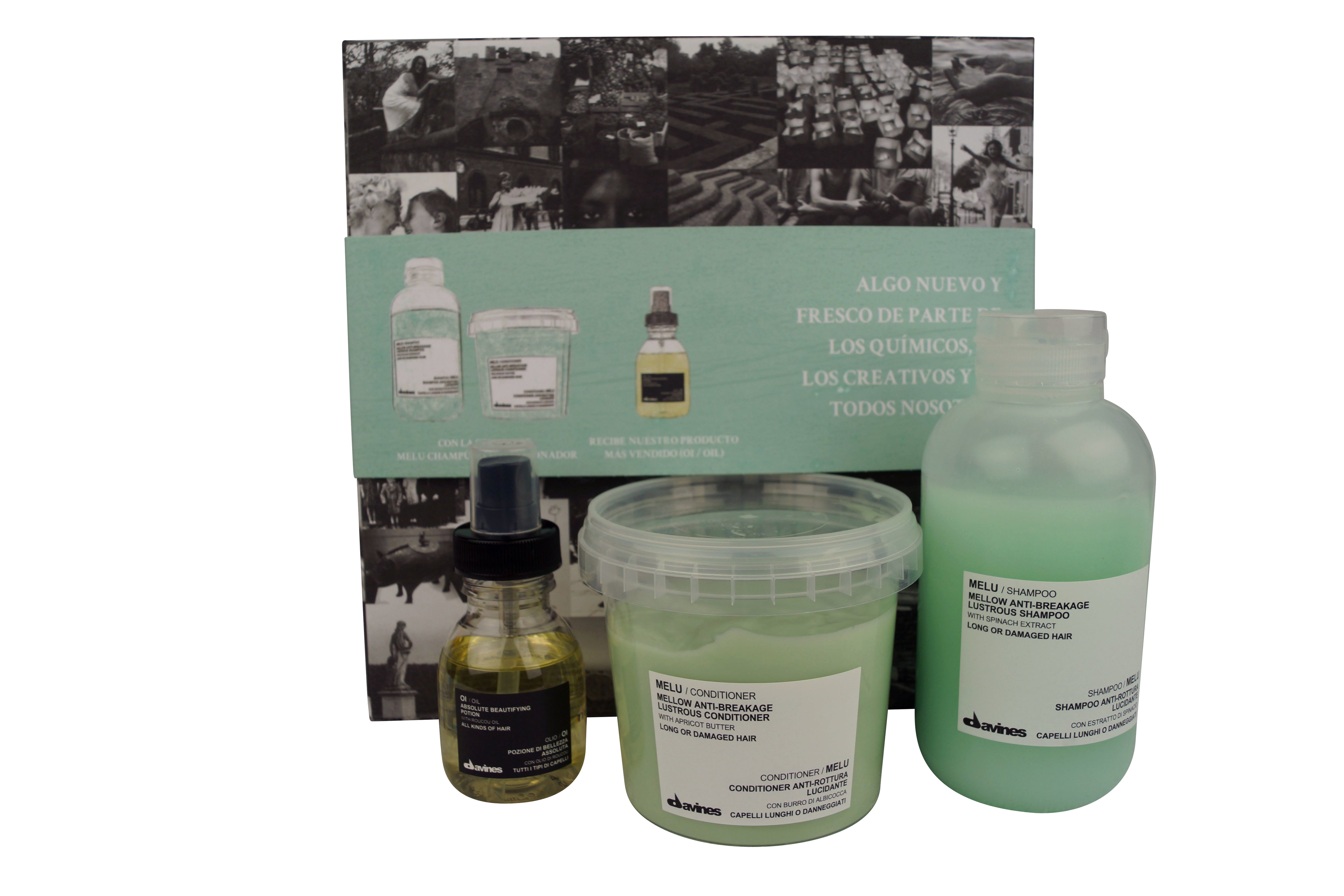 Davines Melu Set for Long Or Damaged Hair