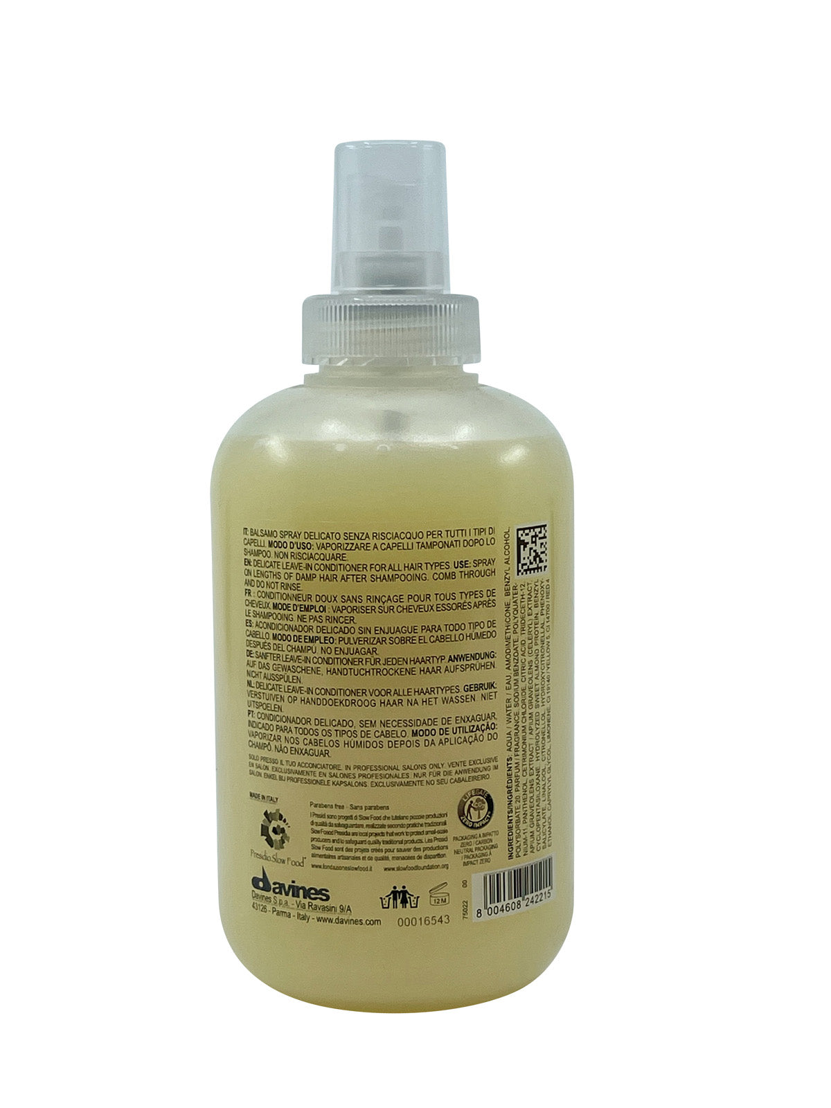 Davines Dede Delicate Leave In Hair Mist All Hair Types 8.45 OZ