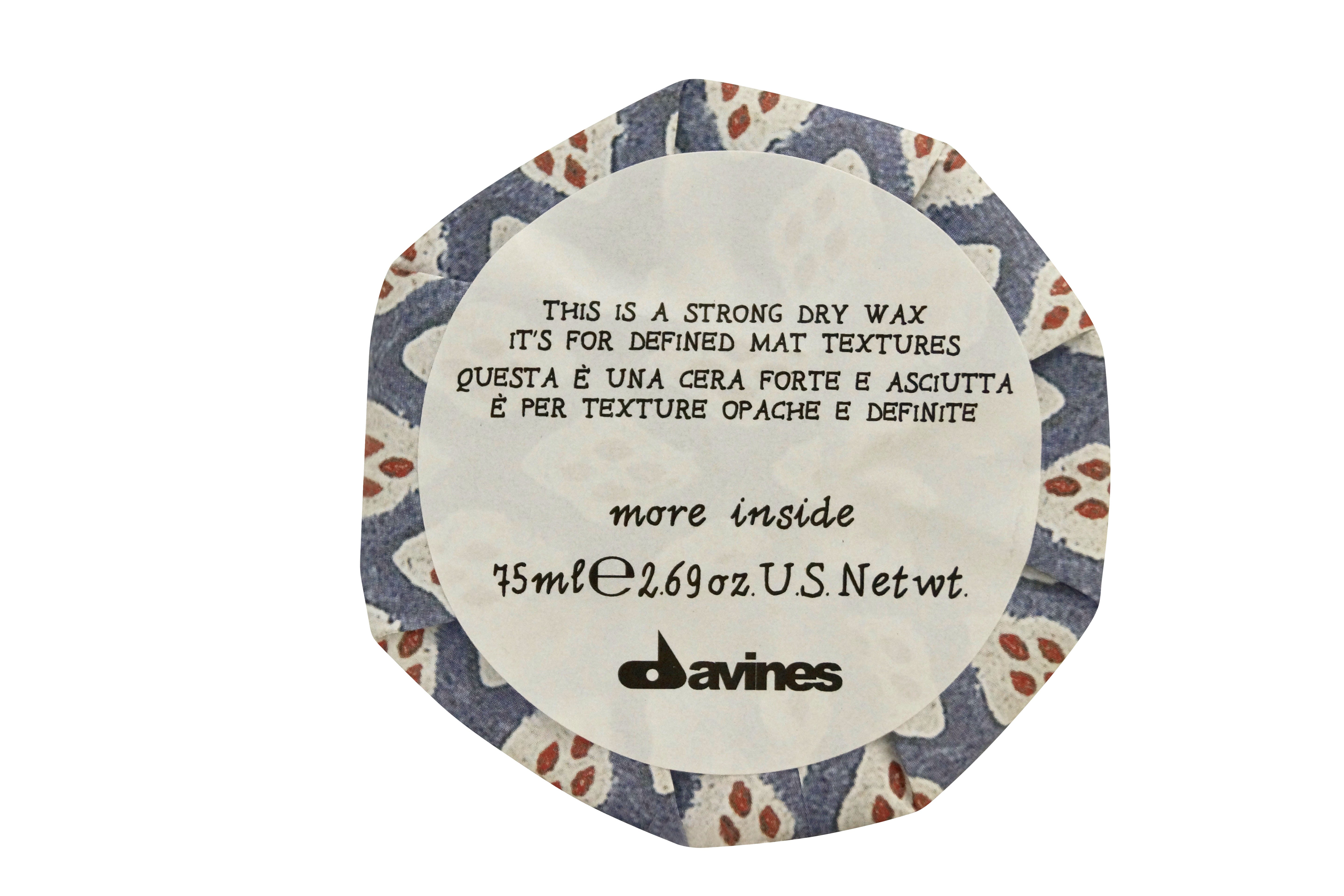 Davines This is a Strong Dry Wax 2.69 OZ