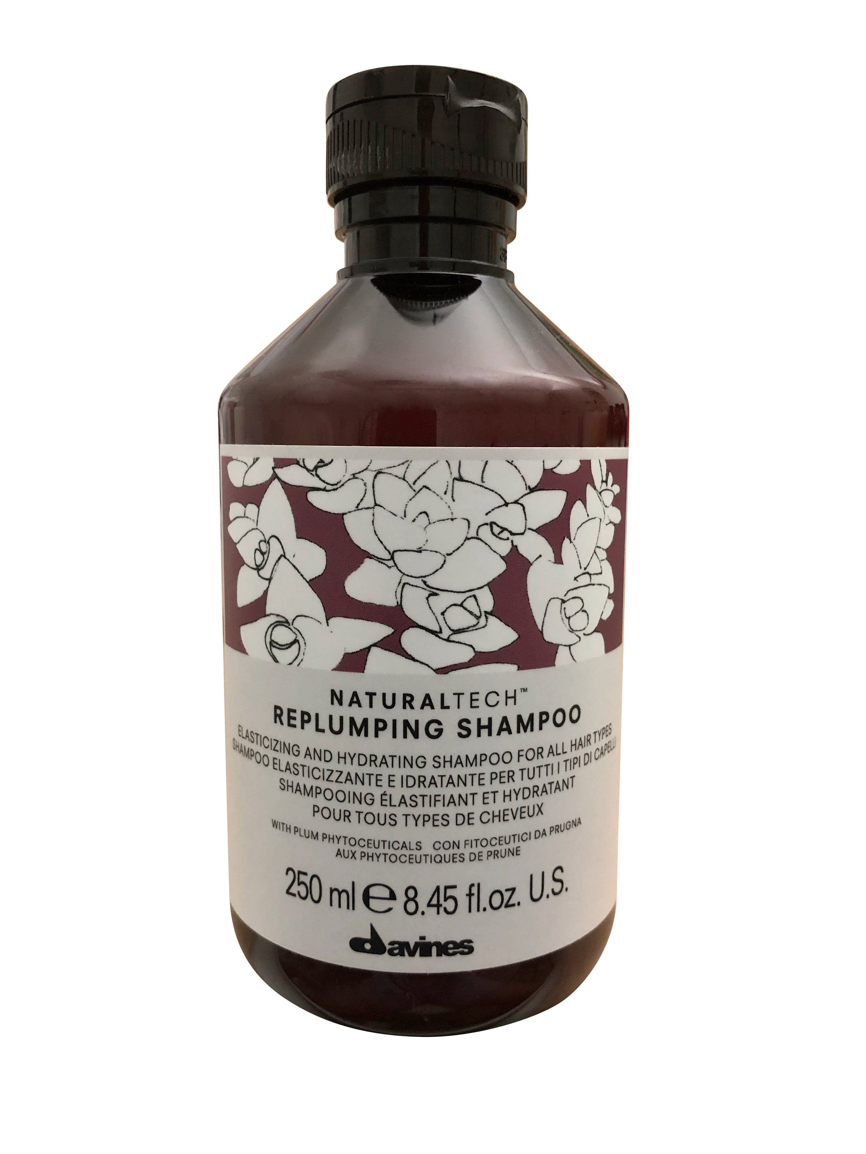 Davines NaturalTech Replumping Shampoo All Hair Types 8.45 OZ