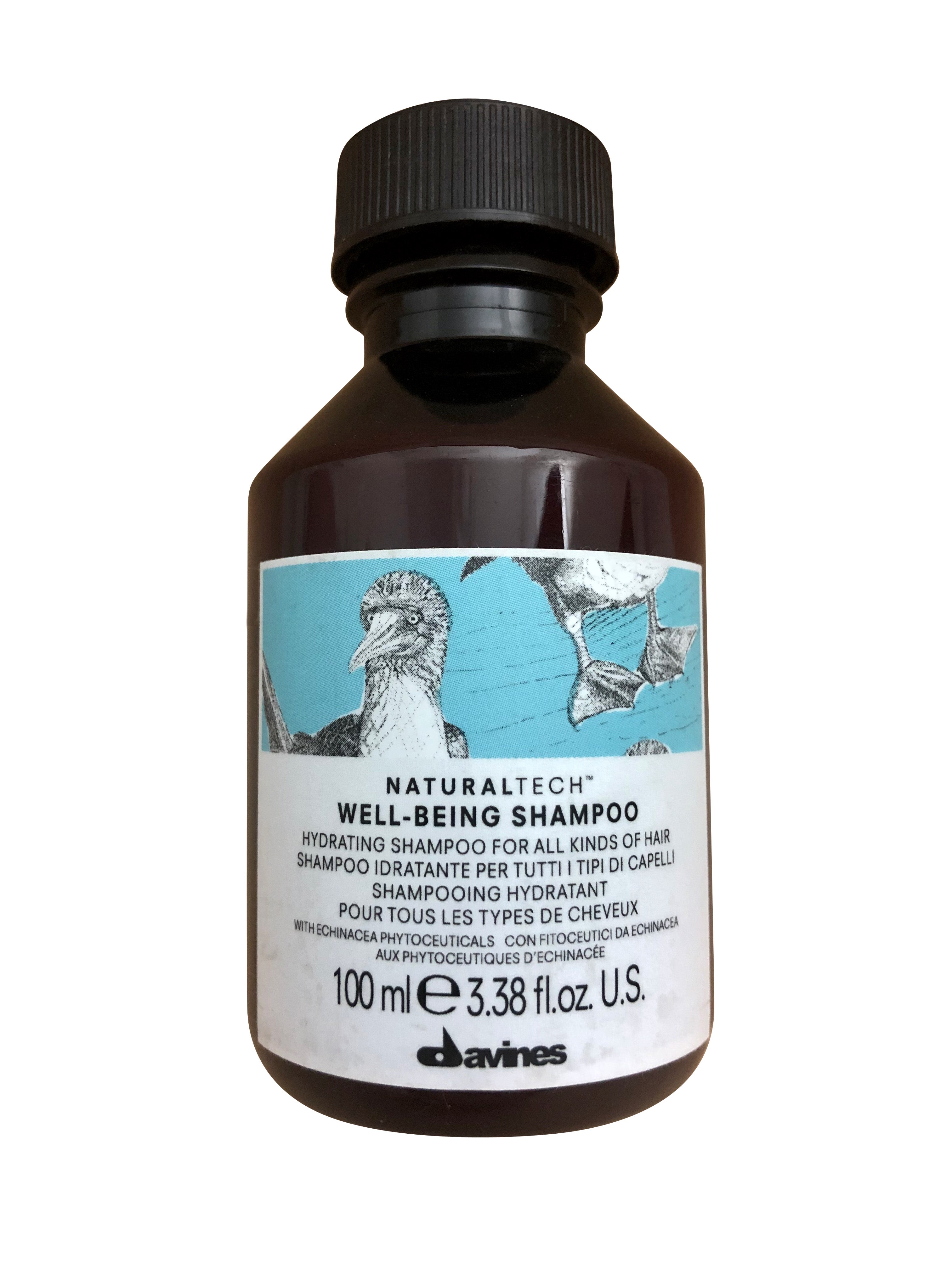 Davines NaturalTech Well Being Shampoo All Hair Types 3.38 OZ