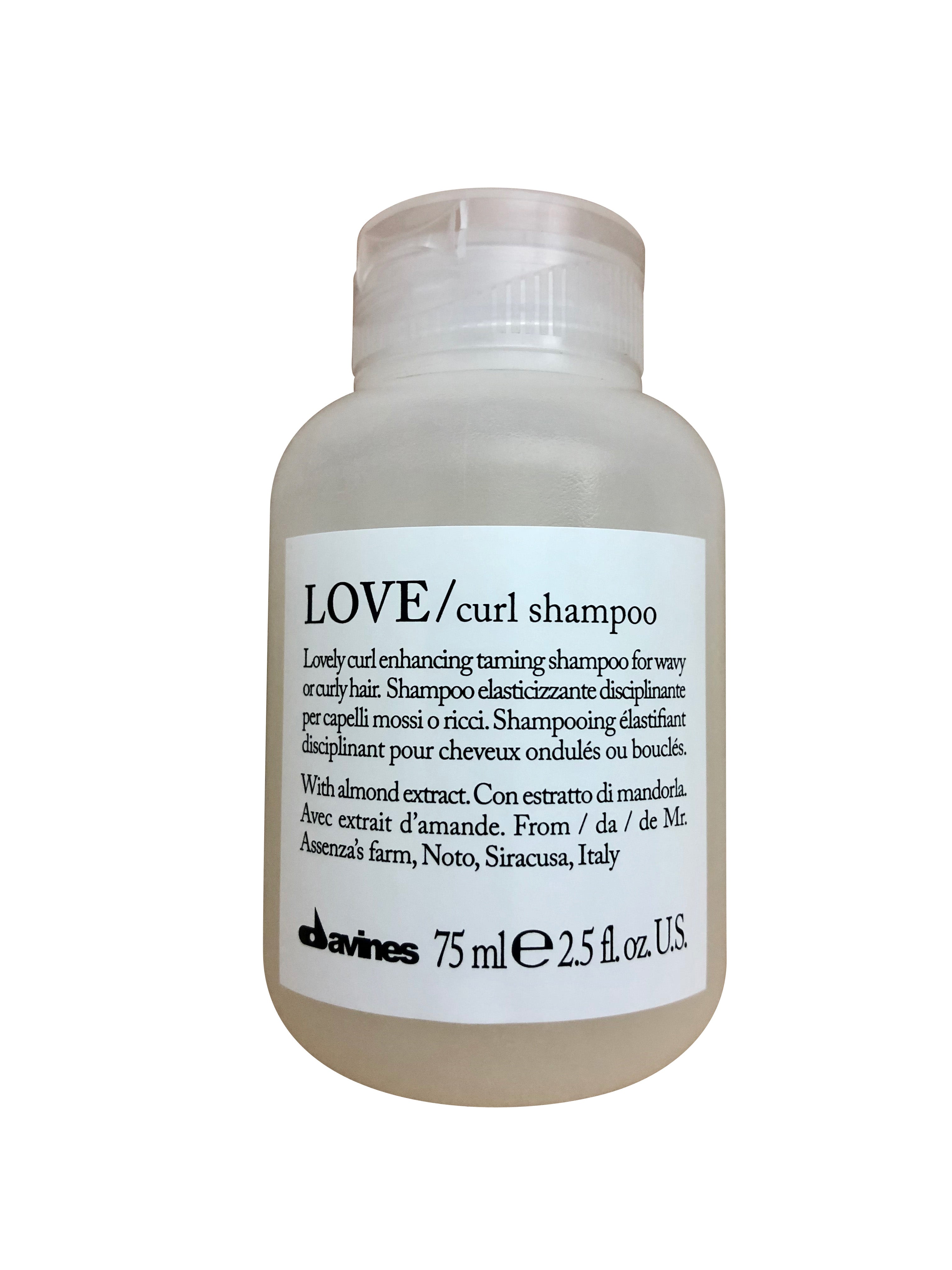 Davines Love Curl Enhancing Shampoo Coarse & Frizzy Hair 2.53 OZ