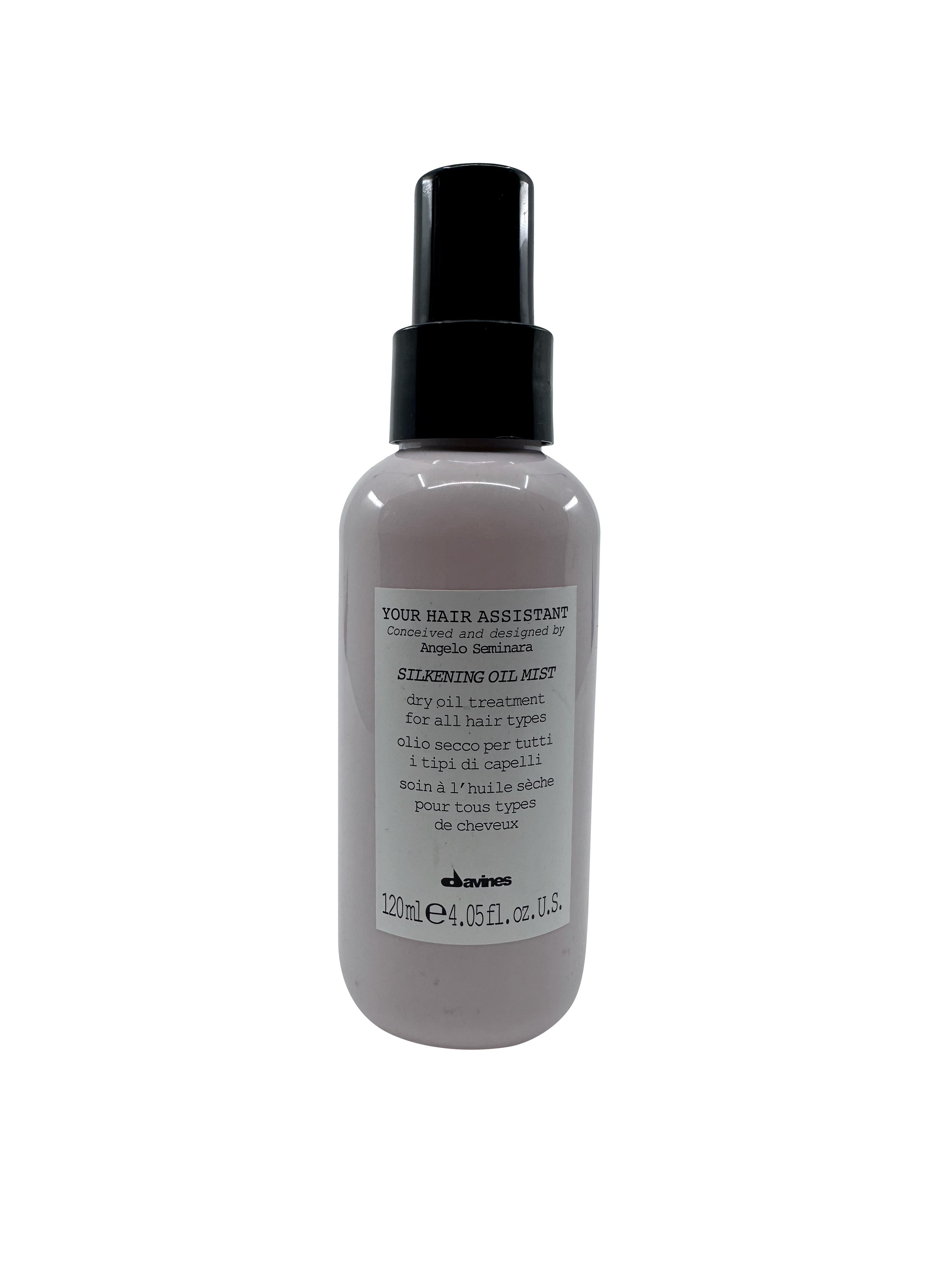 Davines Your Hair Assistant Silkening Oil Mist Dry Oil Treatment 4.05 OZ