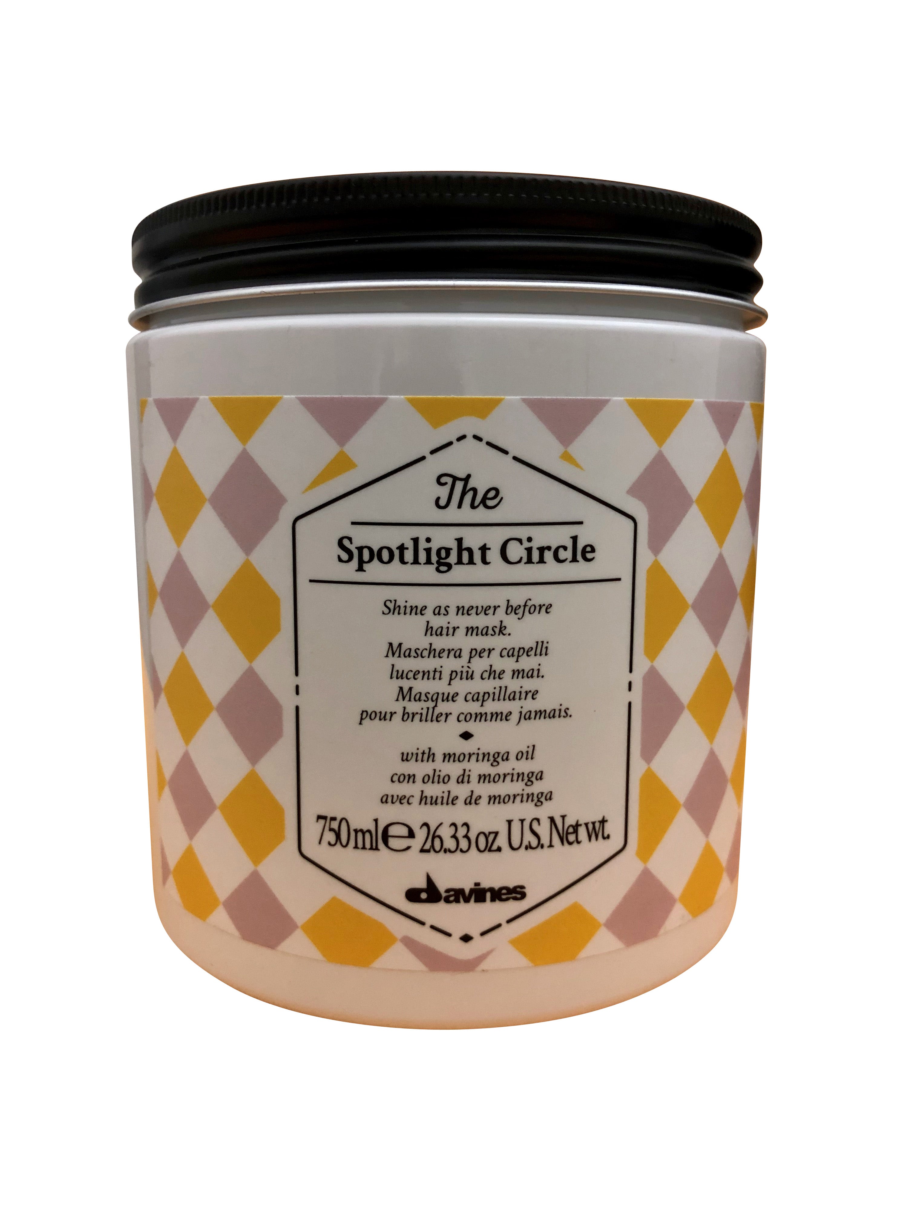 Davines The Spotlight Circle Shine as Never Before Hair Mask 26.33 OZ