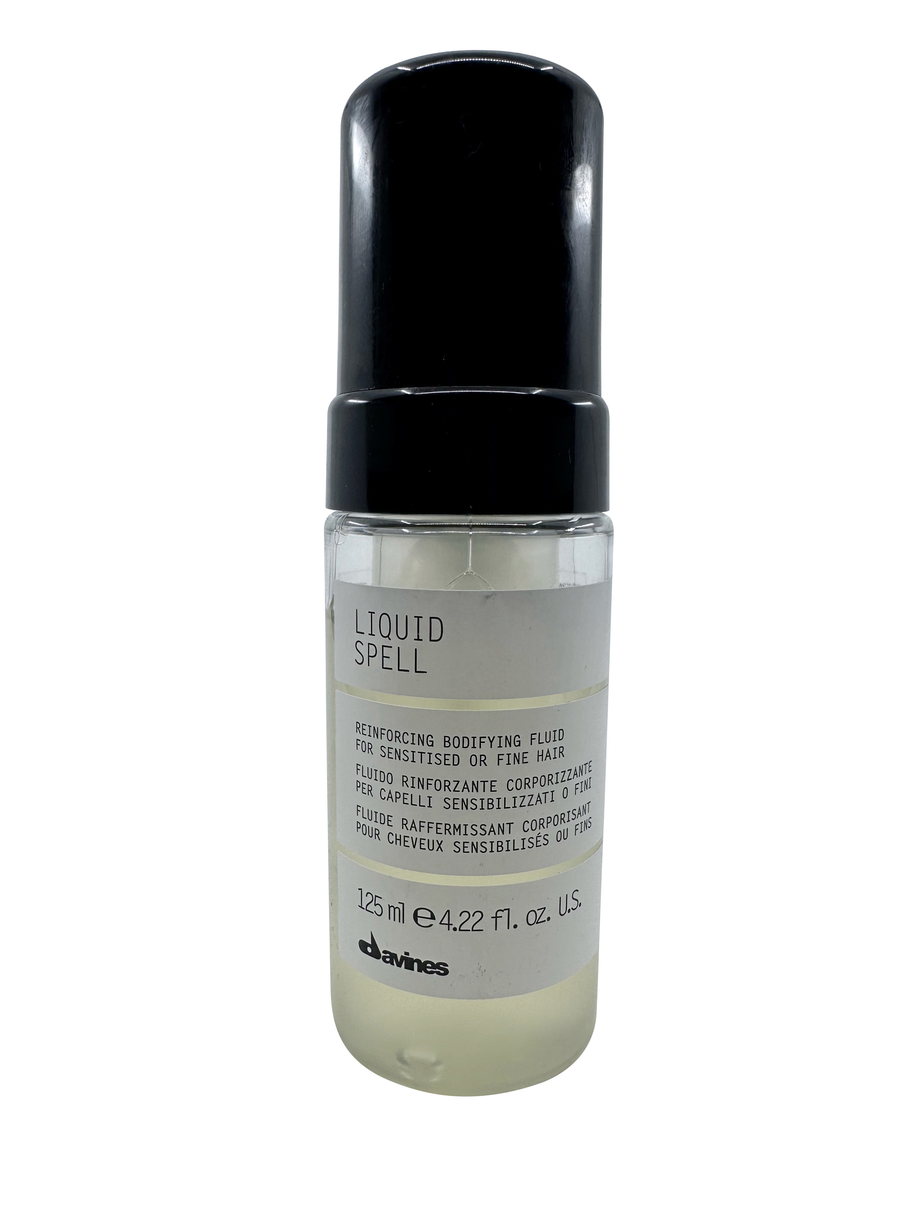 Davines Liquid Spell Reinforcing Bodifying Fluid Sensitized & Fine Hair 4.22 OZ