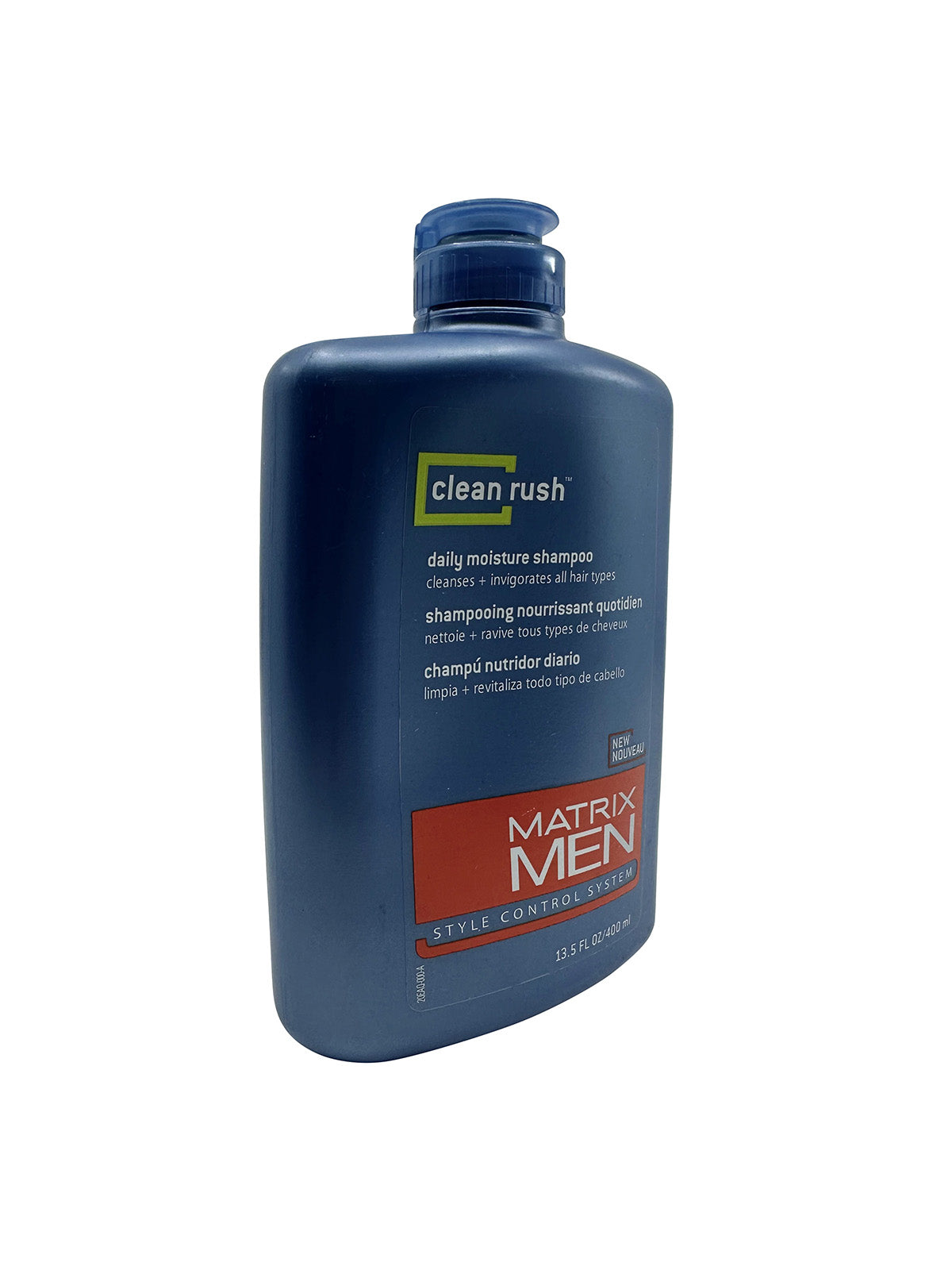 Matrix Men Clean Rush Daily Moisture Shampoo All Hair Types 13.5 OZ