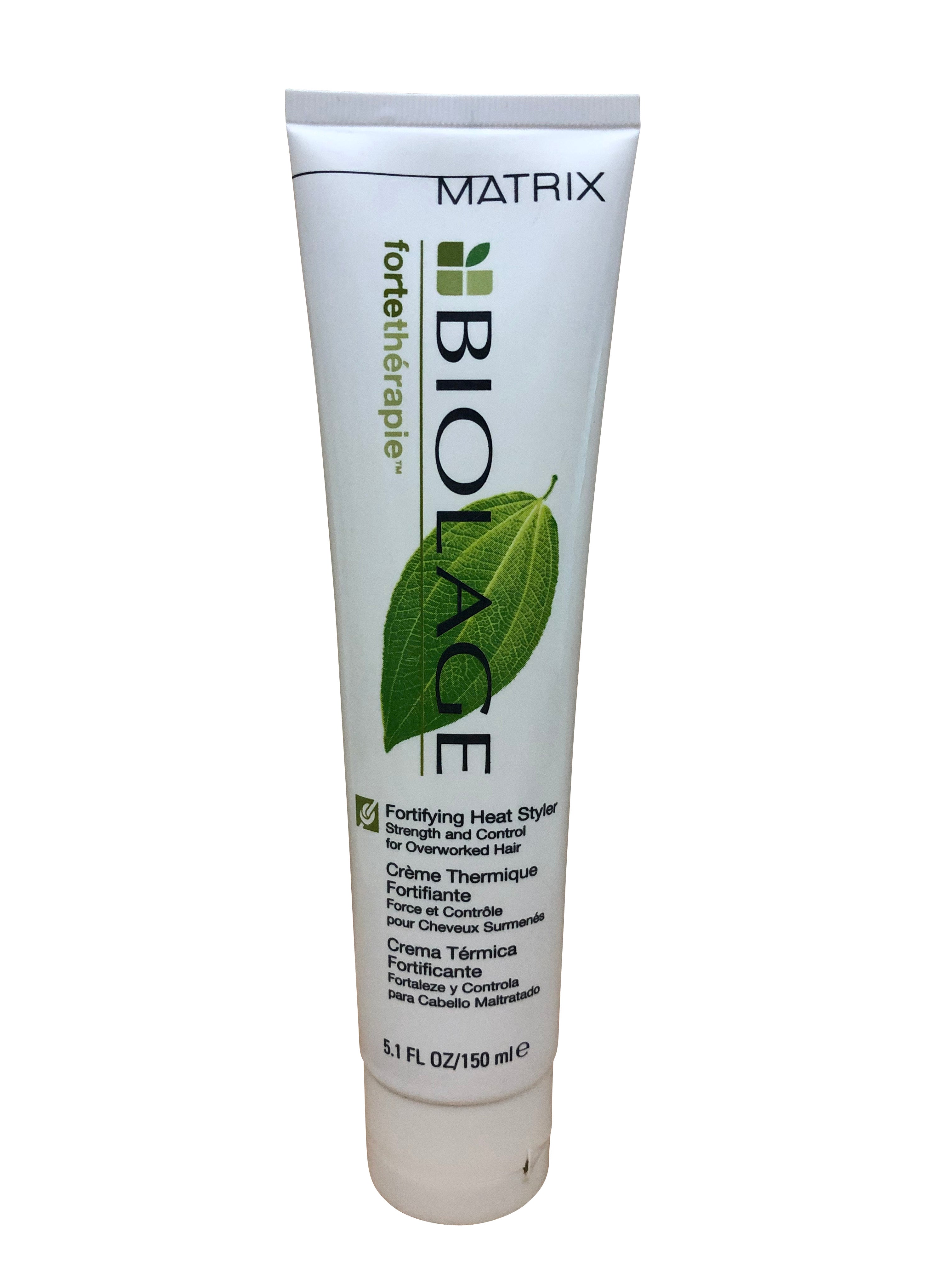 Matrix Biolage Fortifying Heat Styler Strength & Control Overworked Hair 5.1 OZ