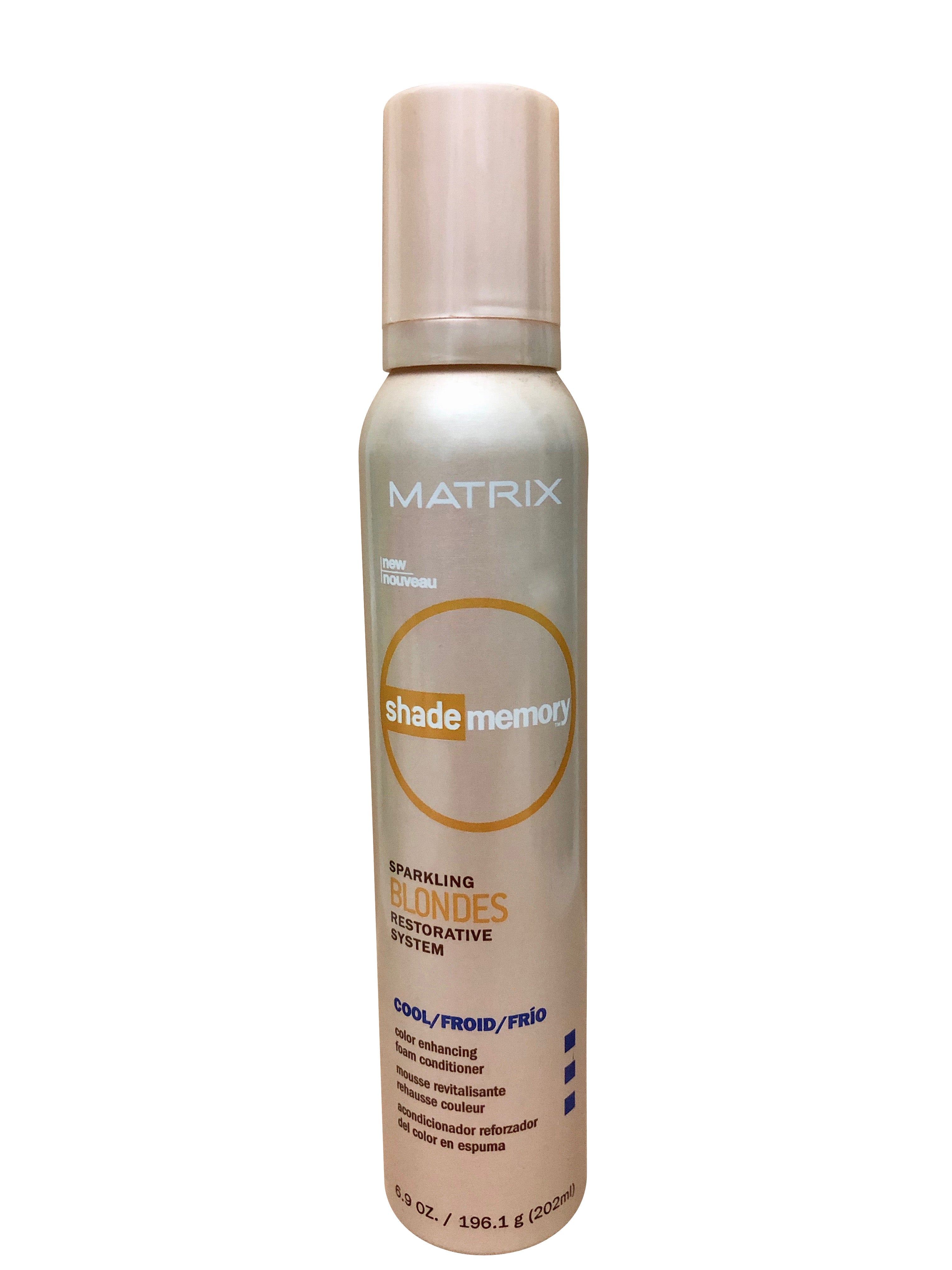 Matrix Shade Memory Sparkling Blondes Foam Conditioner 6.9 OZ