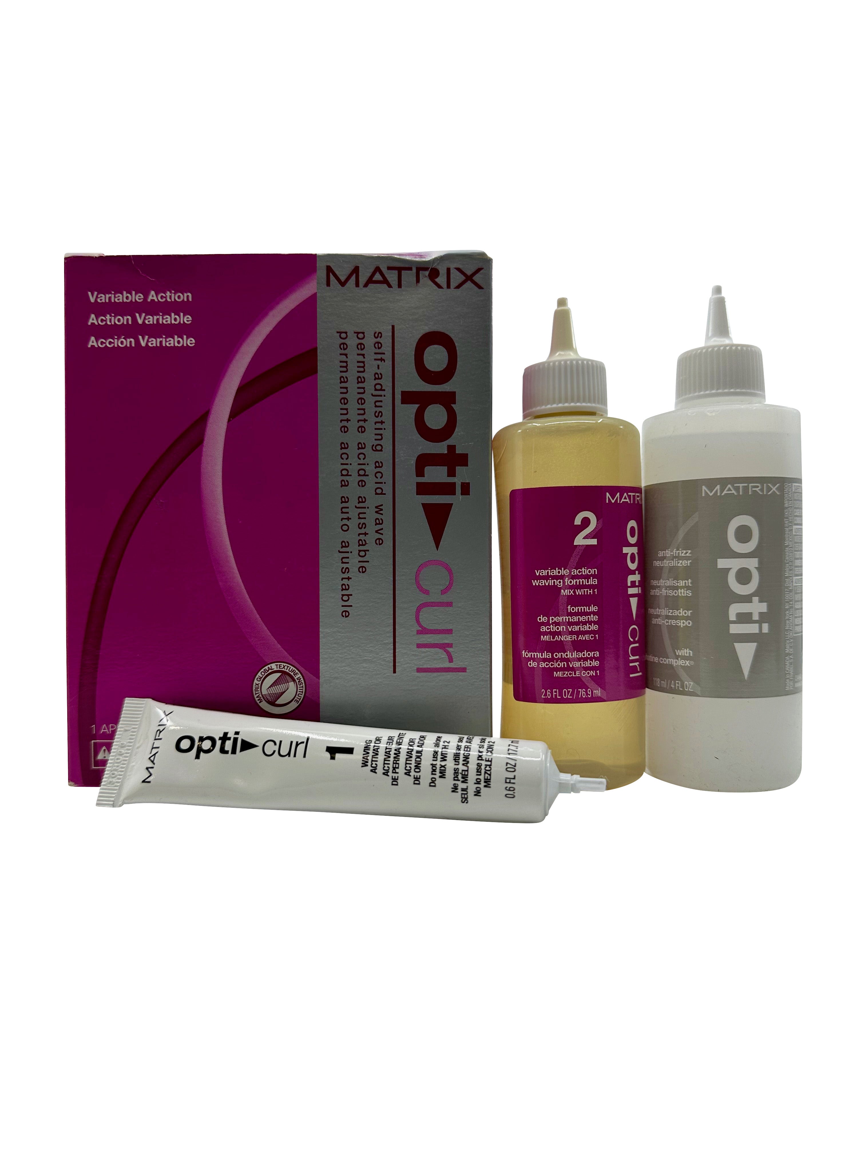 Matrix Opti Curl Self Adjusting Acid Wave 1 Application