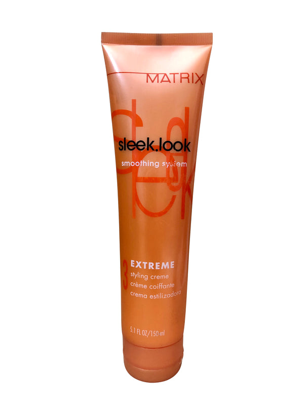 Matrix Sleek Look Smoothing System Styling Cr me level 3 5.1 OZ ...