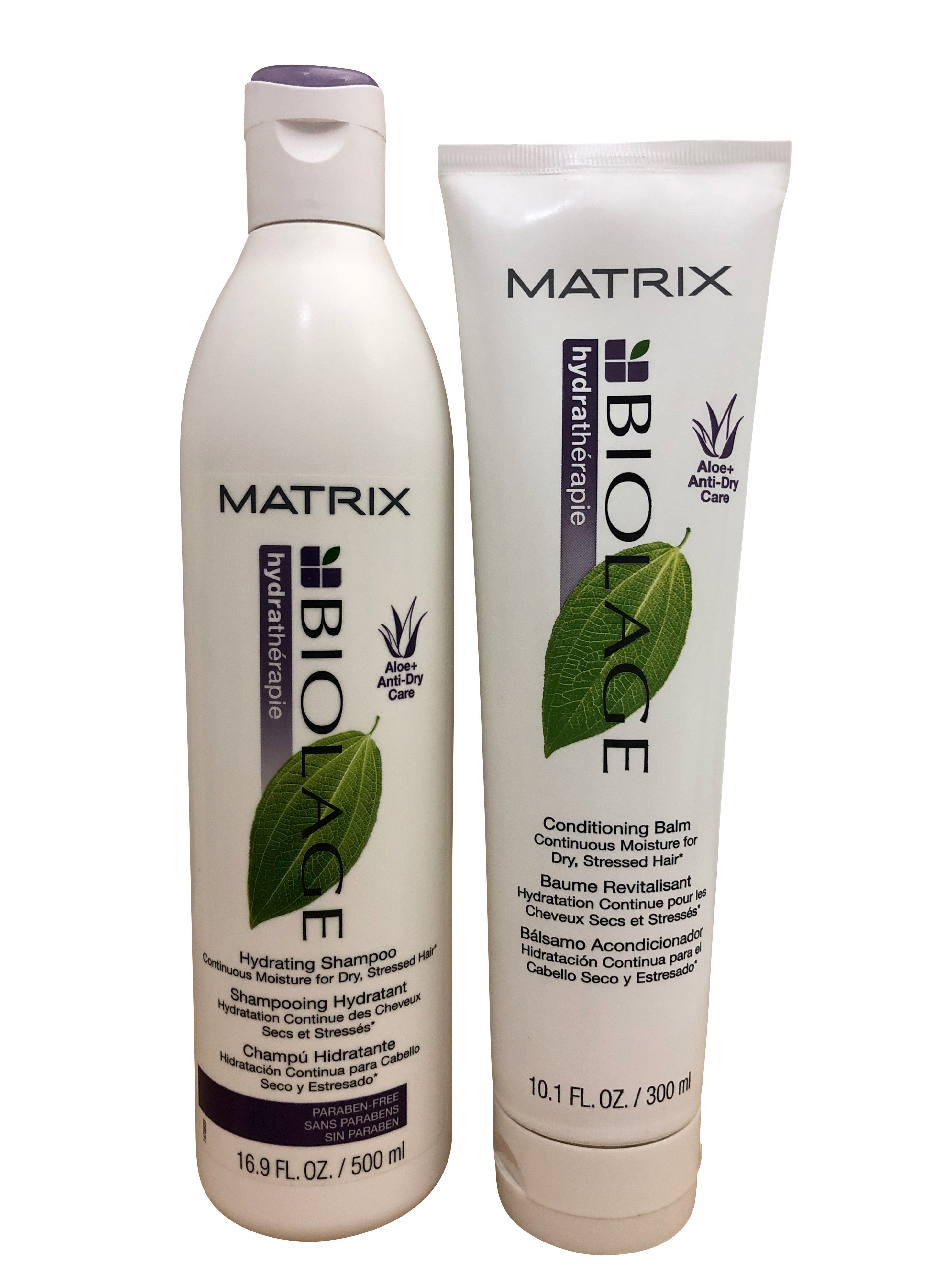 Matrix Hydrating Shampoo 16.9 OZ & Hydrating Balm 10.1 OZ Set