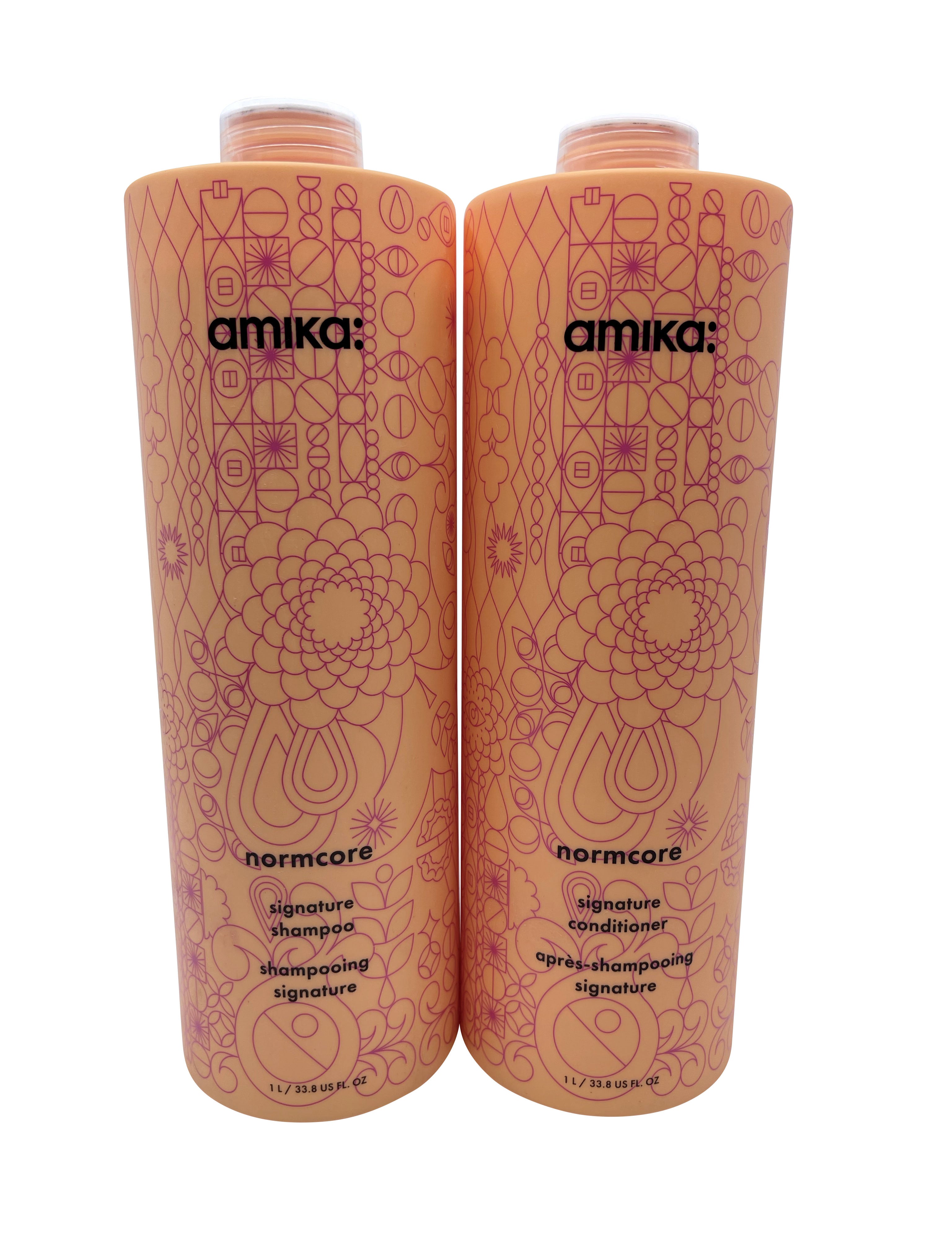 Amika Normcore Signature Shampoo & Conditioner 33.8 OZ Each