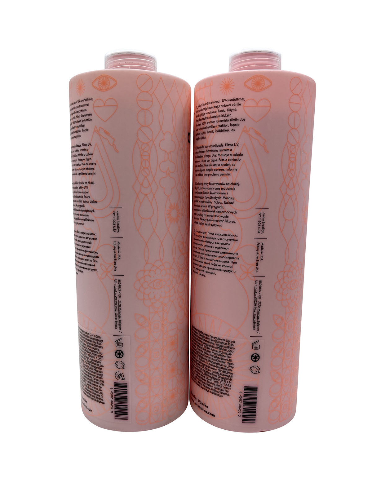 Amika Vault Color Lock Shampoo & Conditioner 33.8 OZ Each