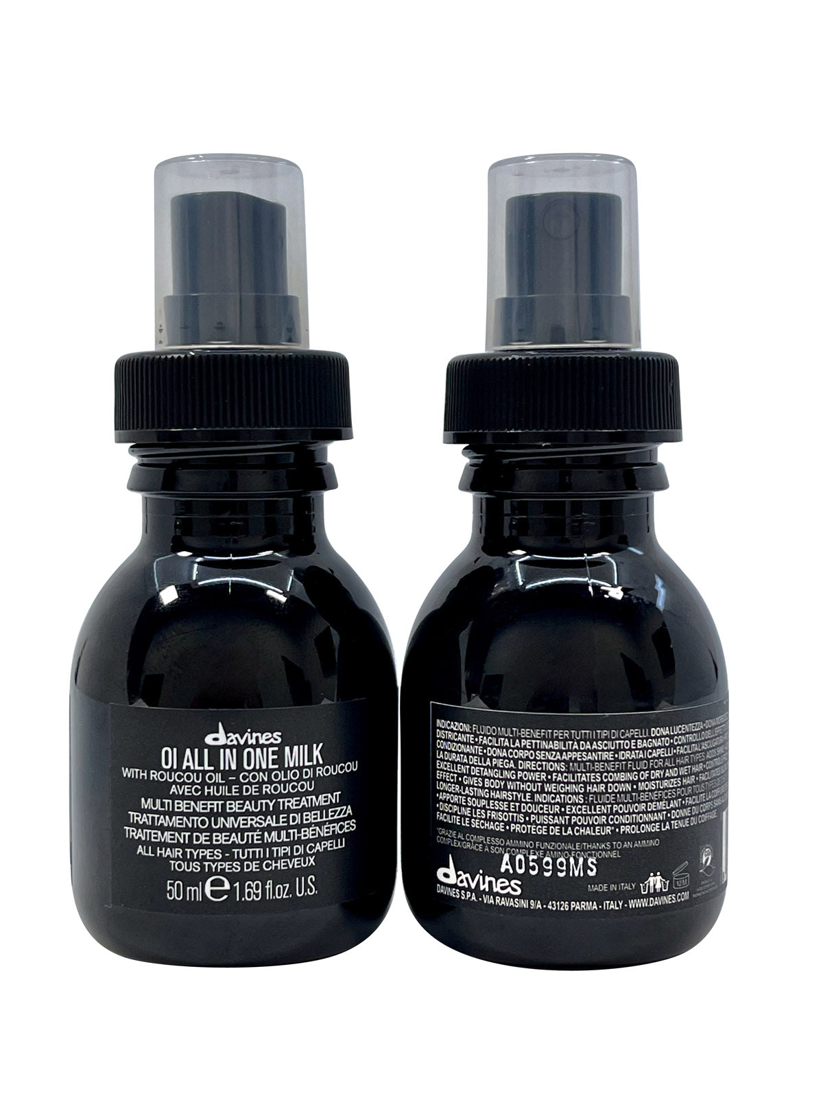 Davines OI All In One Milk 1.69 OZ Set of 2