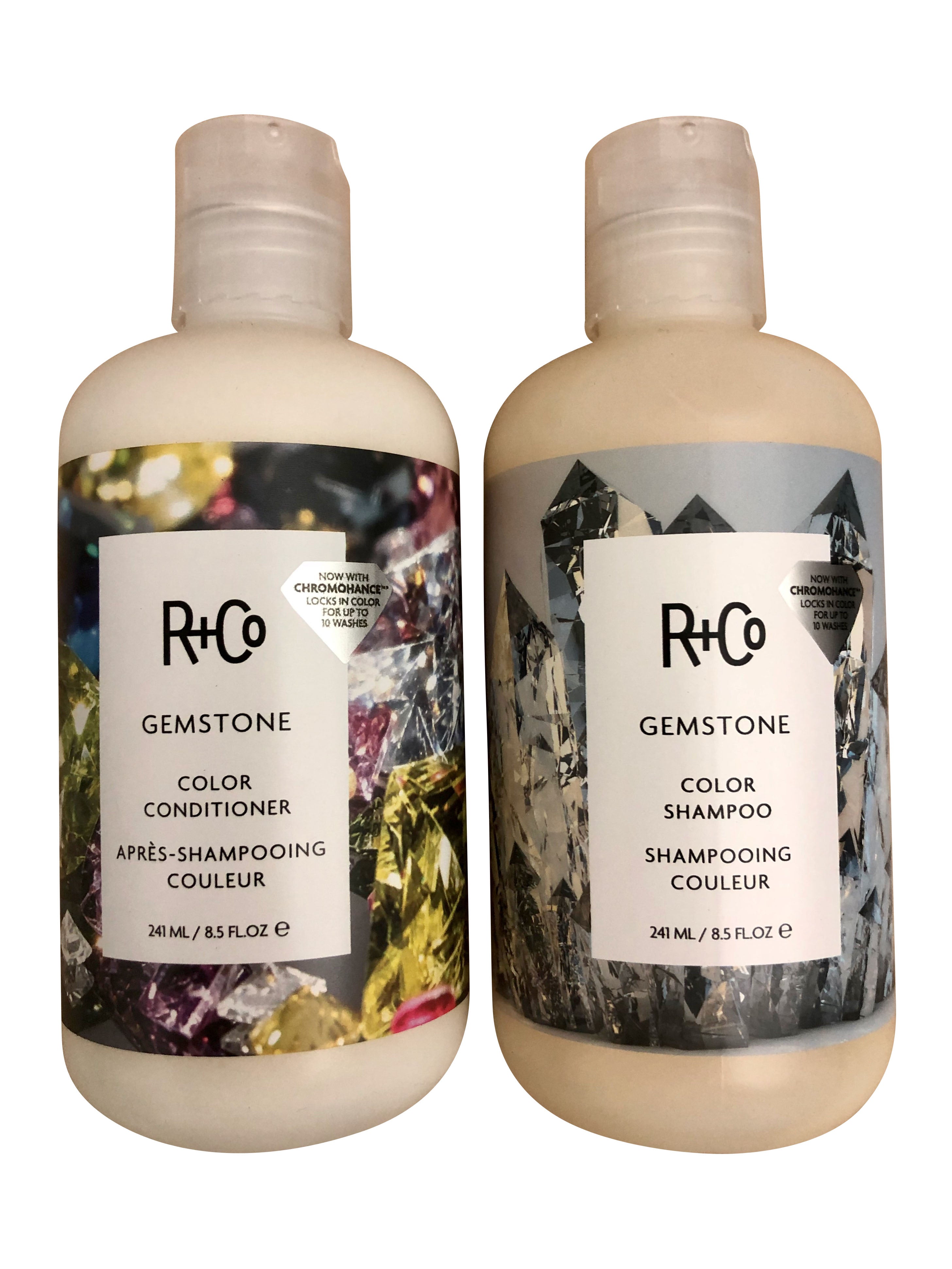 R+Co Gemstone Color Shampoo & Conditioner Set 8.45 OZ Each