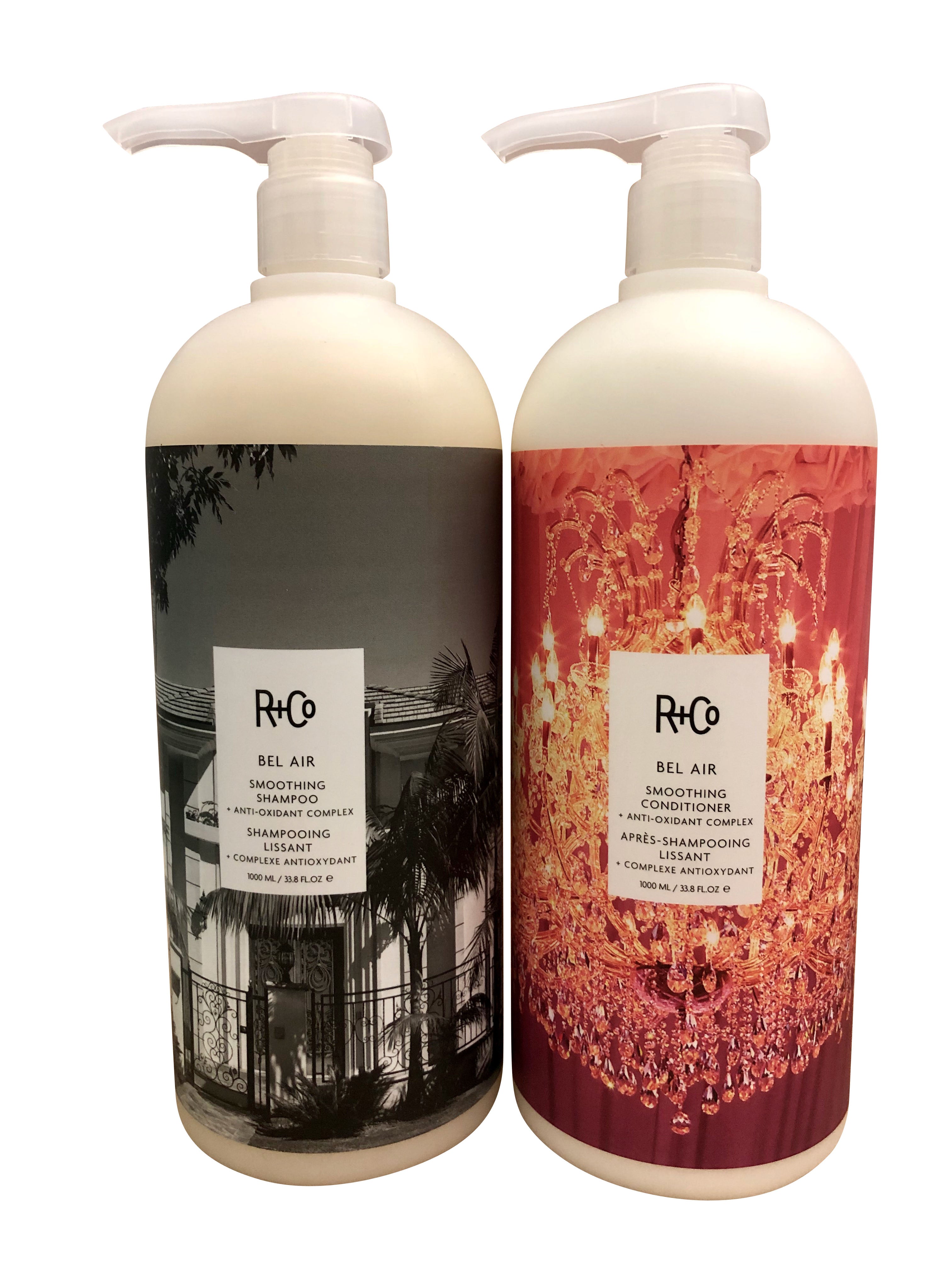 R+Co Bel Air Smoothing Shampoo & Conditoner Set 33.8 OZ Each