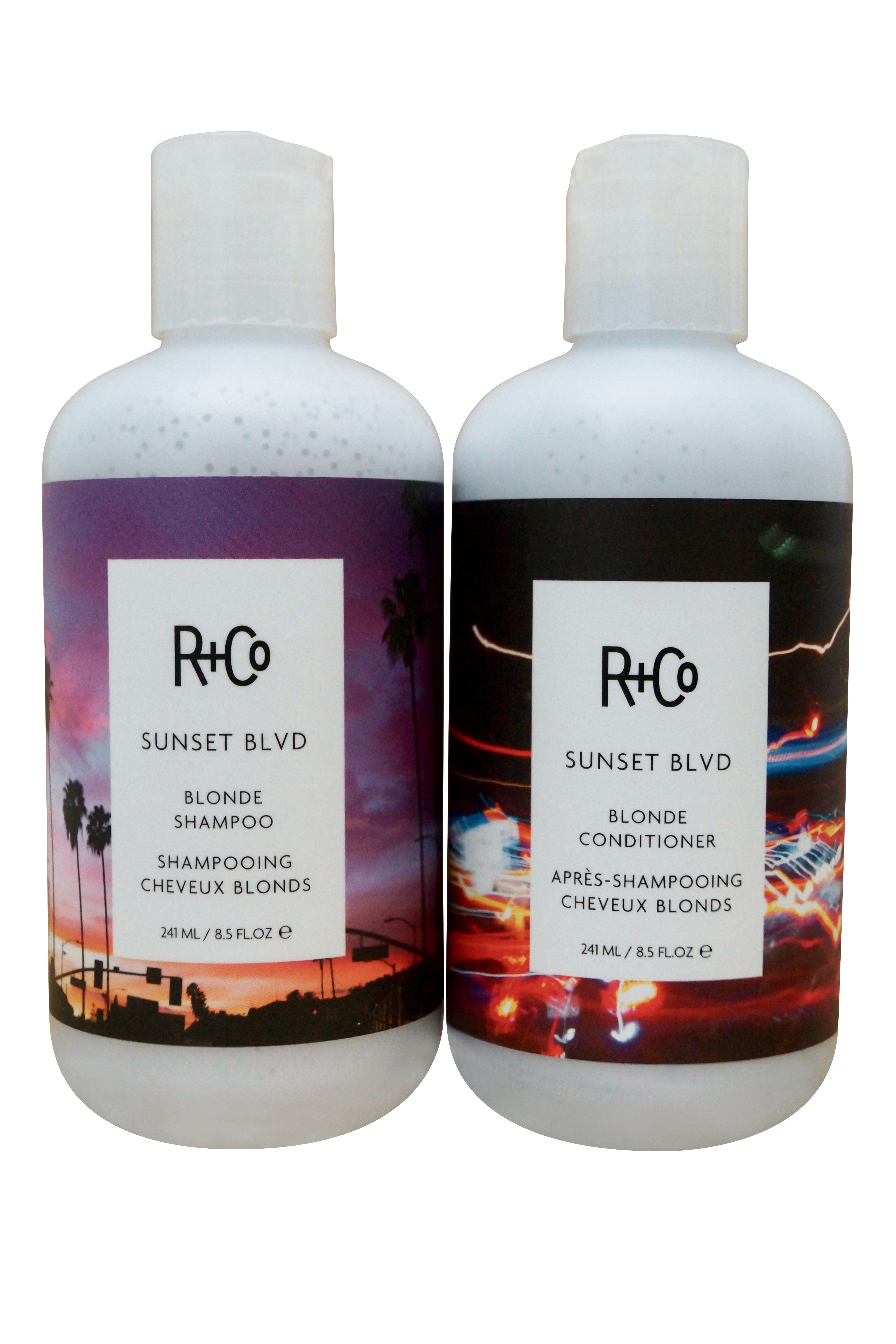 R + CO Sunset Blvd Blonde Shampoo & Conditioner 8.5 OZ. Each