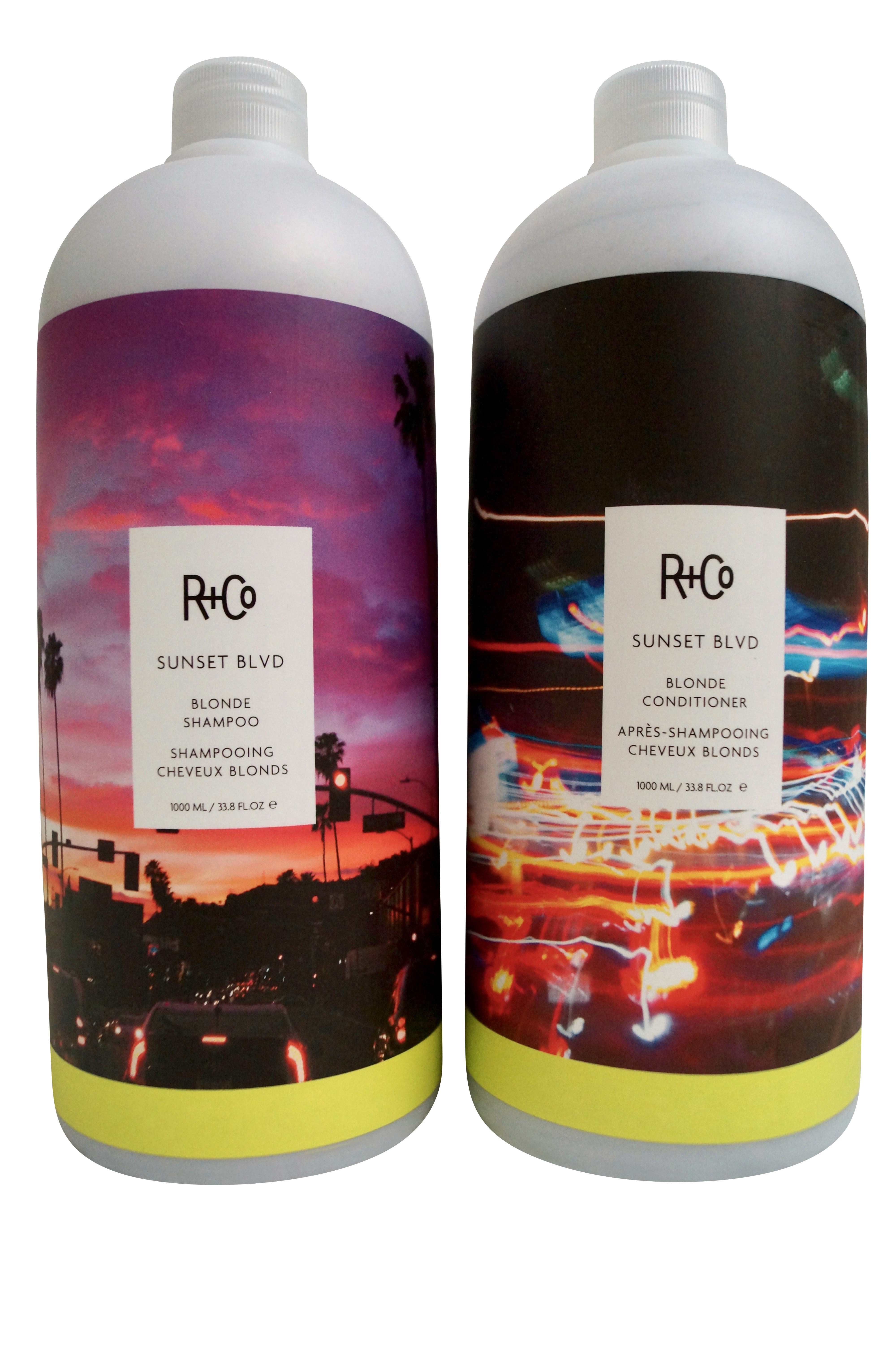 R&Co Sunset Blvd Blonde Shampoo & Conditioner 33.8 OZ Each