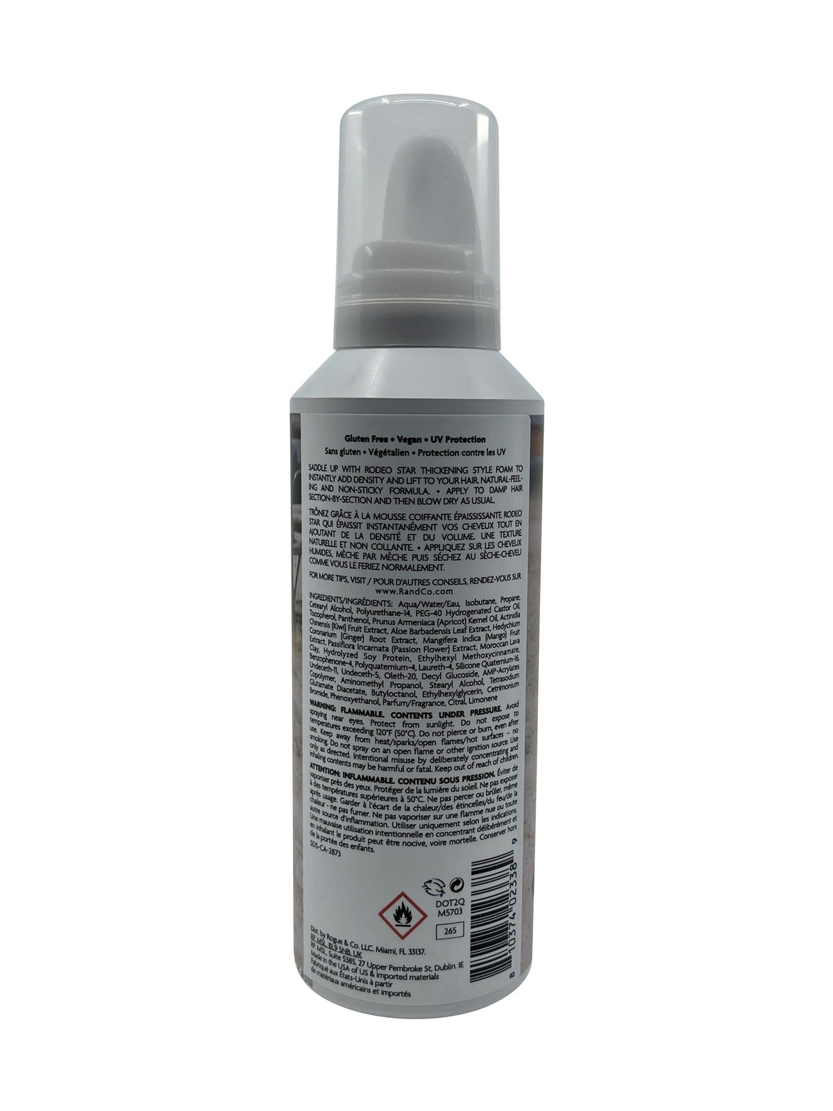 R&Co Rodeo Star Thickening Styling Mousse 5 OZ