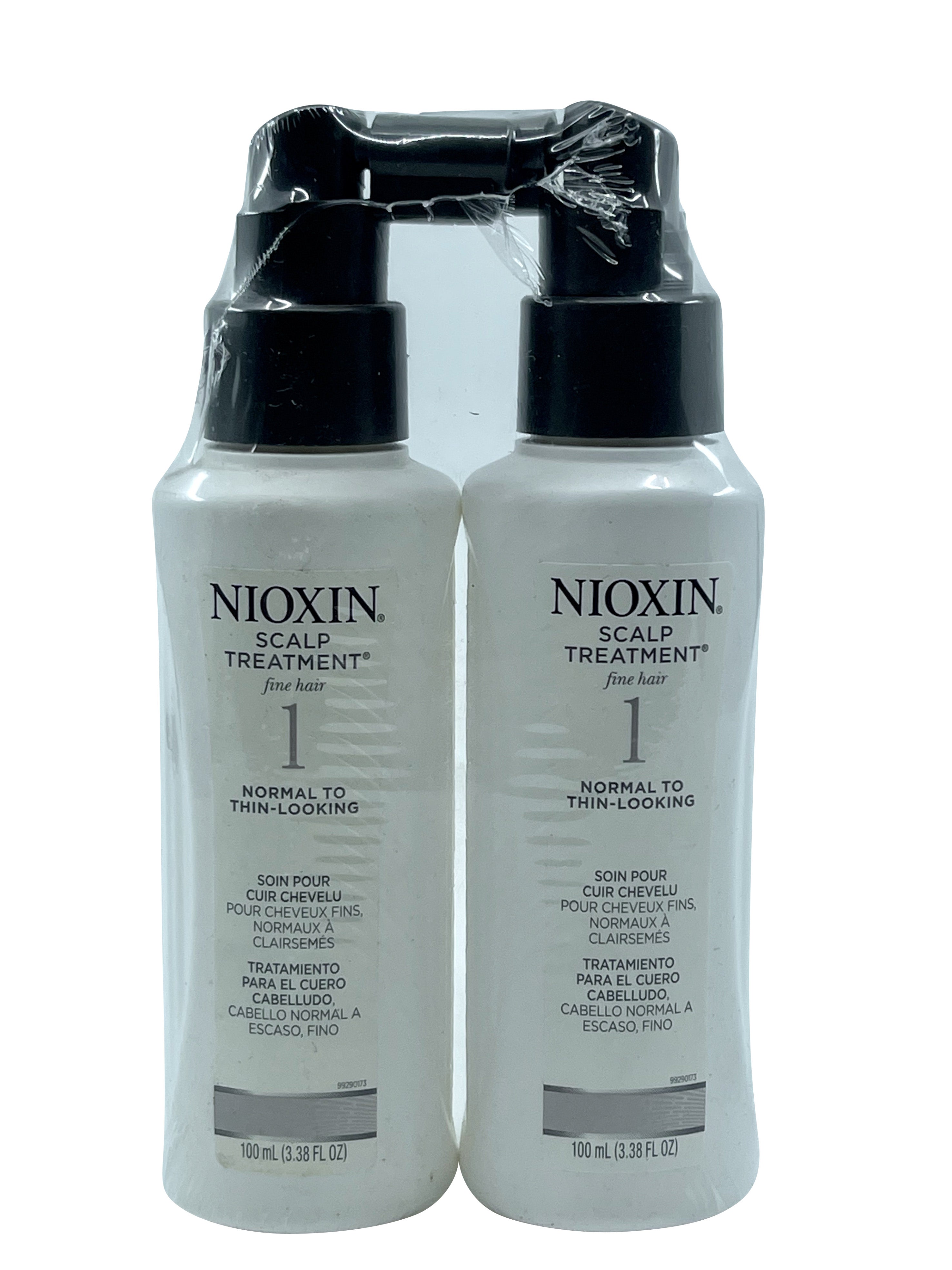 Nioxin Scalp Treatment #1 Normal & Thin Hair 3.38 OZ Set of 2