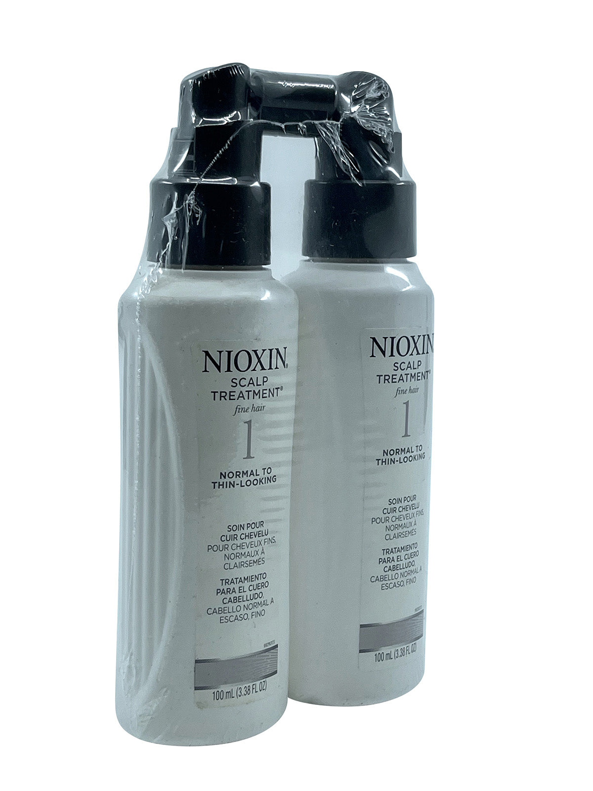 Nioxin Scalp Treatment #1 Normal & Thin Hair 3.38 OZ Set of 2