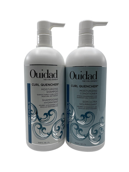 Ouidad Curl Quencher Moisturizing Shampoo & Conditioner Set 33.8 OZ Each