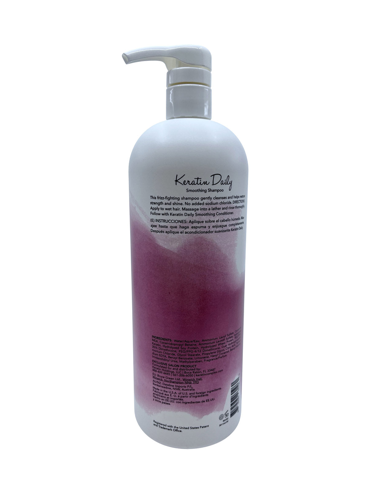 Keratin Perfect Keratin Daily Smoothing Shampoo 32 OZ