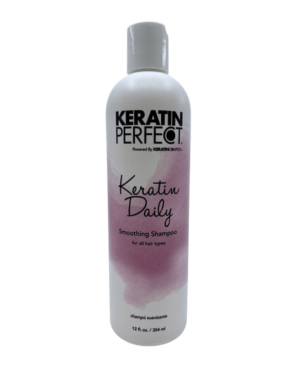 Keratin Perfect Keratin Daily Smoothing Shampoo 12 OZ