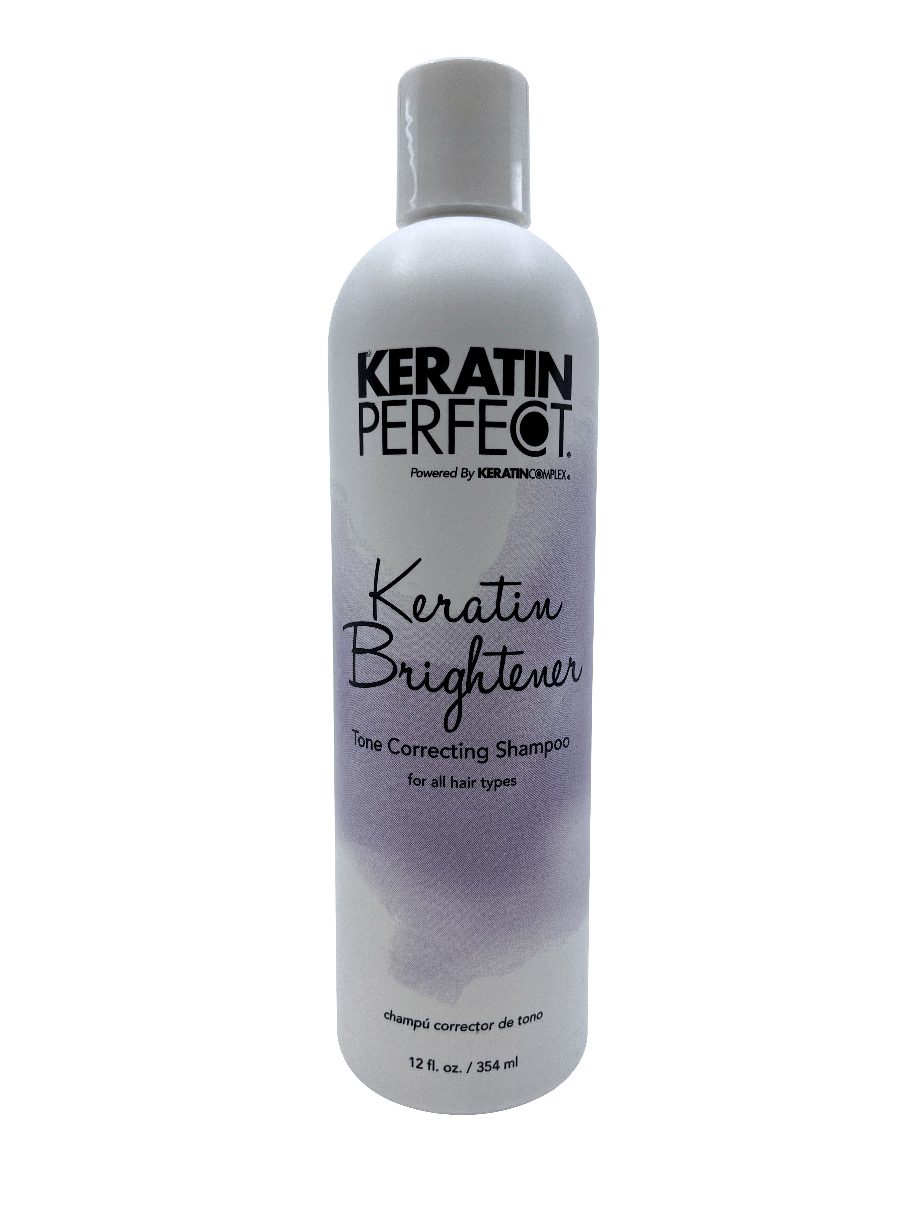 Keratin Perfect Keratin Brightener Tone Correcting Shampoo 12 OZ