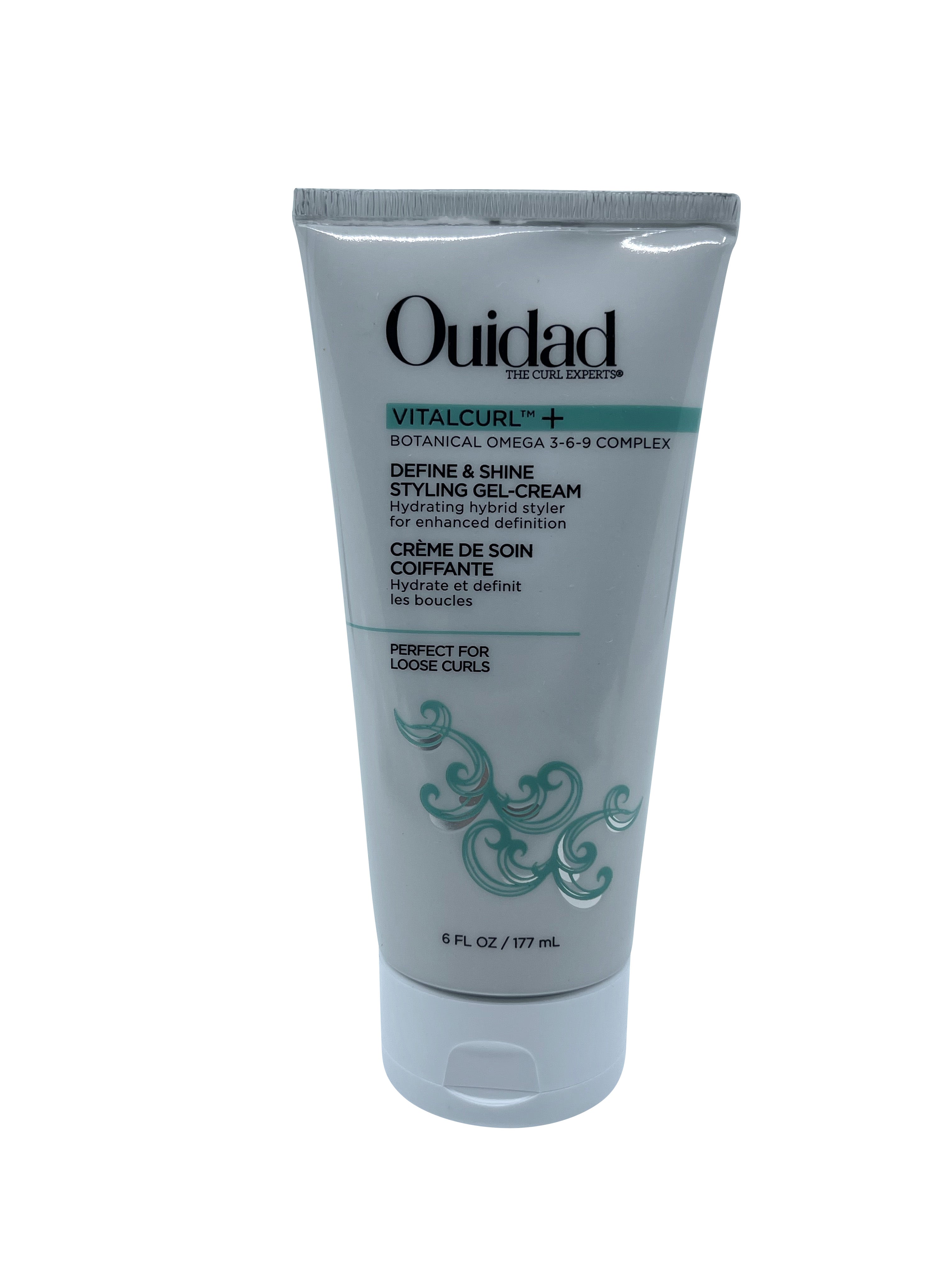 Ouidad VitalCurl+ Define & Shine Styling Gel Cream 6 OZ