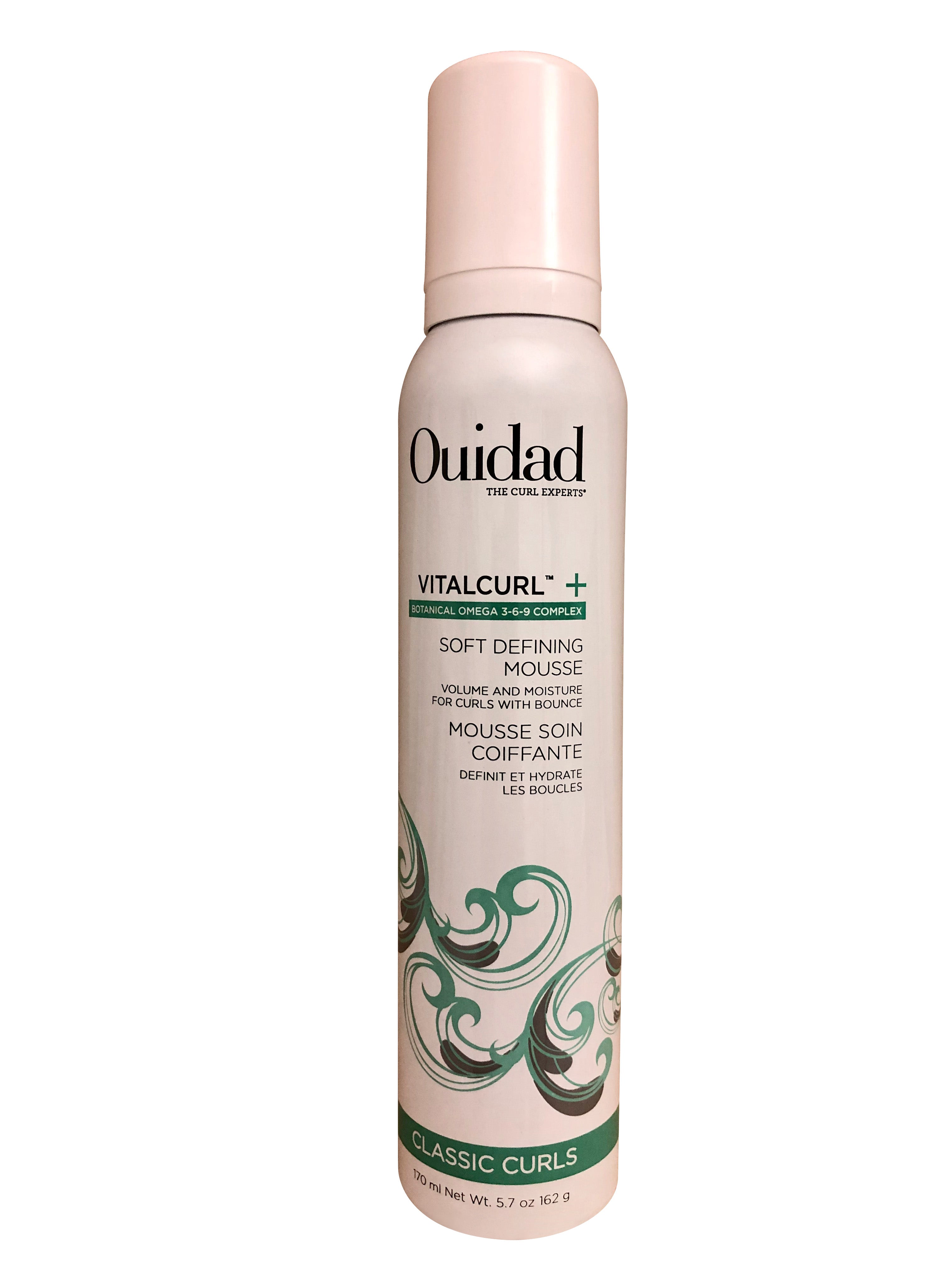 Ouidad VitaCurl Plus Soft Defining Mousse Curly & Frizzy Hair 5.7 OZ