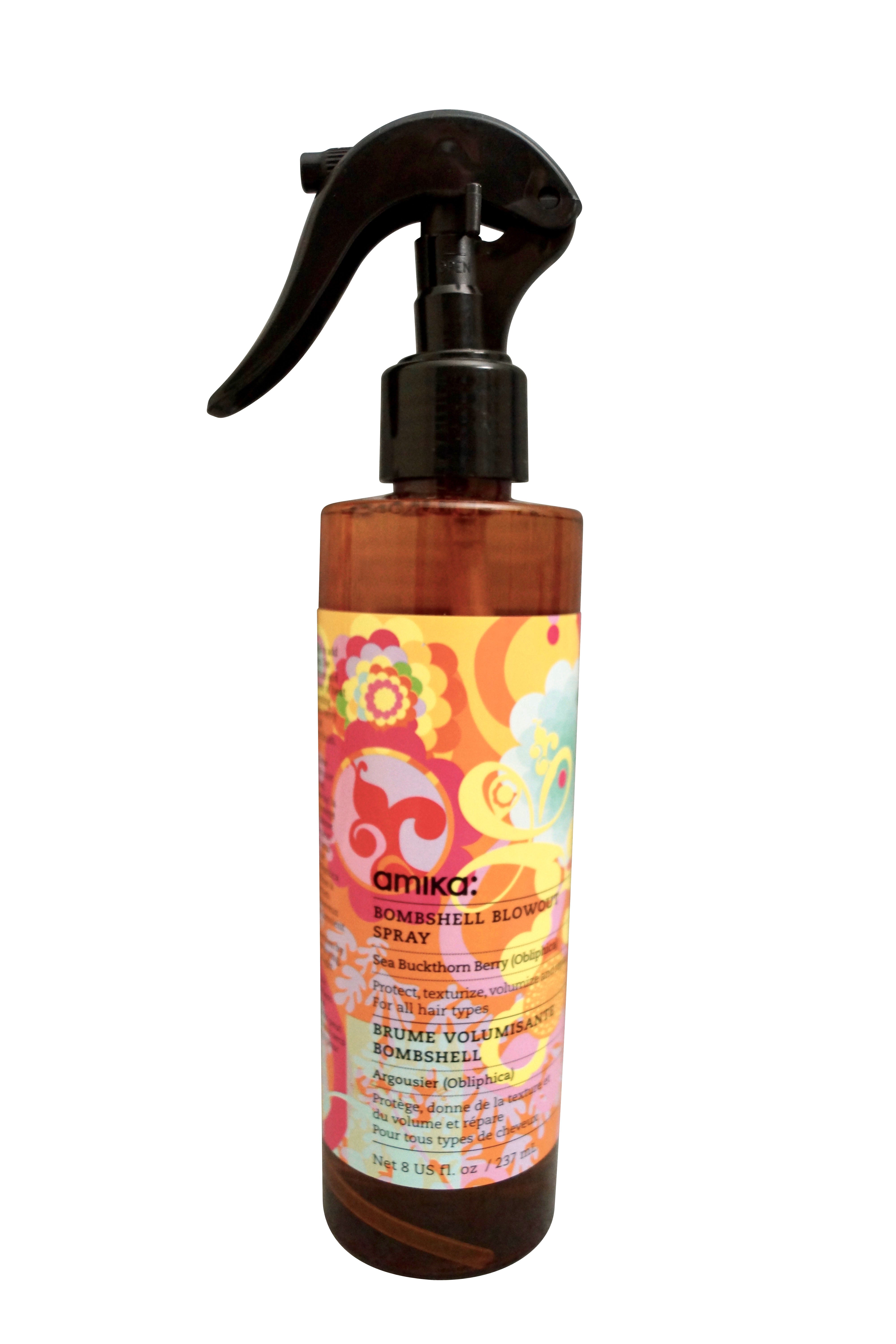 Amika Bombshell Blowout Spray All Hair Types 8 OZ