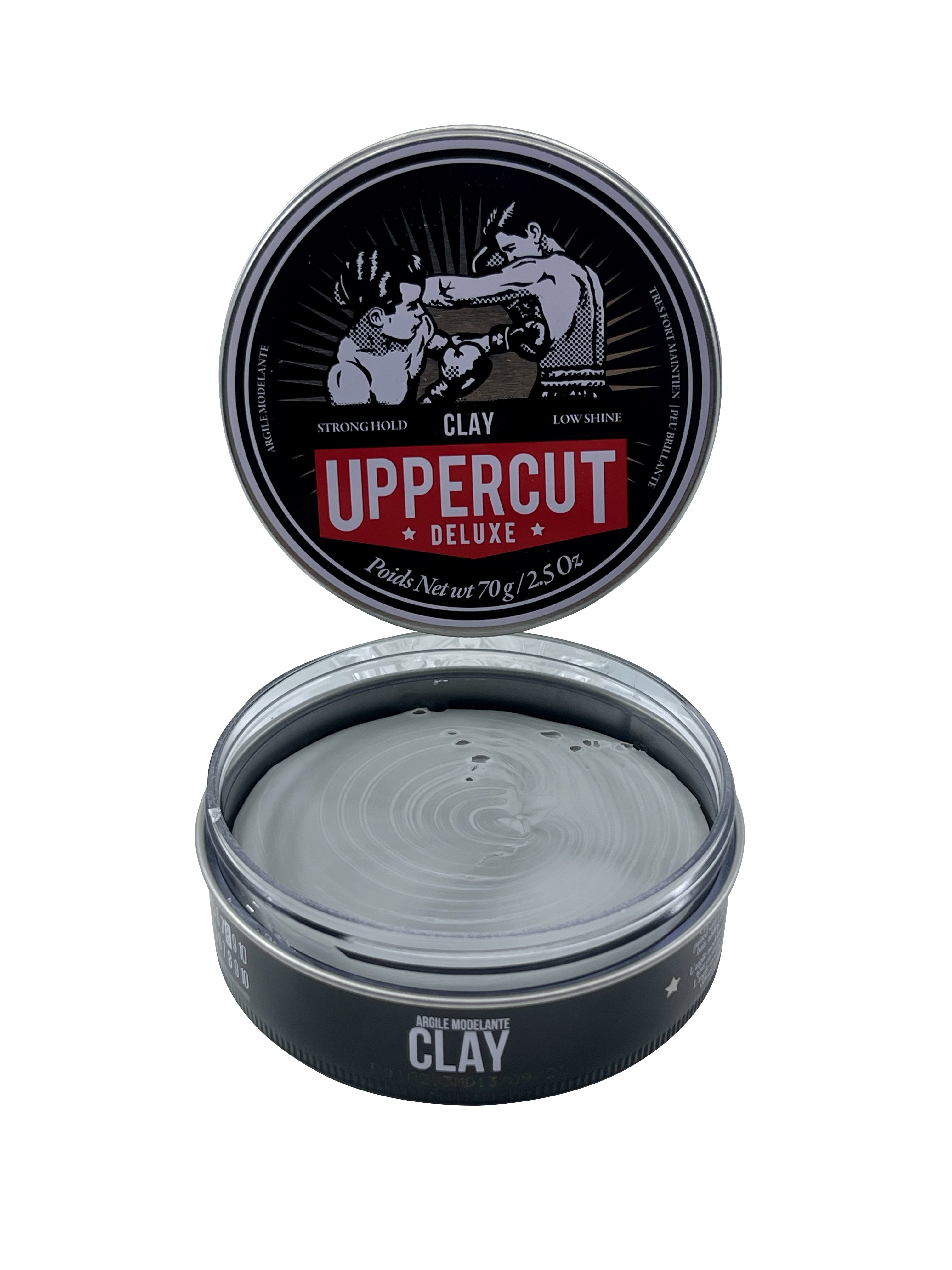 Uppercut Deluxe Clay Strong Hold Low Shine 2.5 OZ