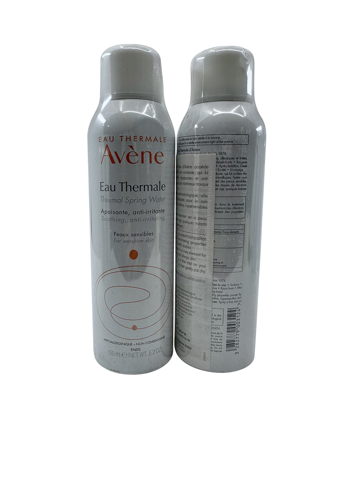 Avene Thermal Spring Water Sensitive Skin 5.2 OZ Set of 2